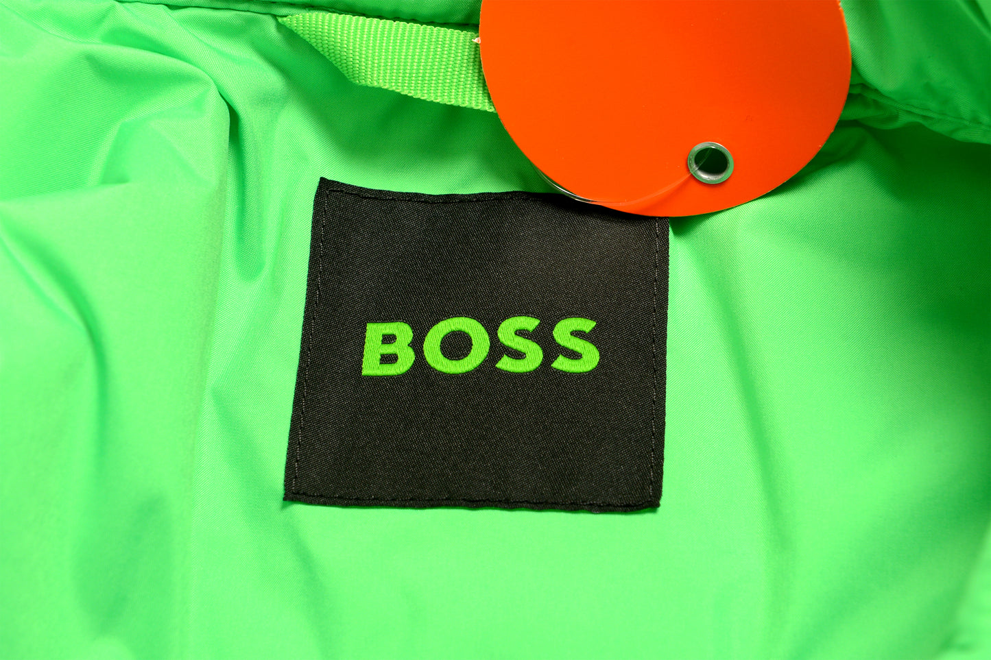 Hugo Boss "V-Thor2" Men's Full Zip Green Sleeveless Parka Vest US M IT 50