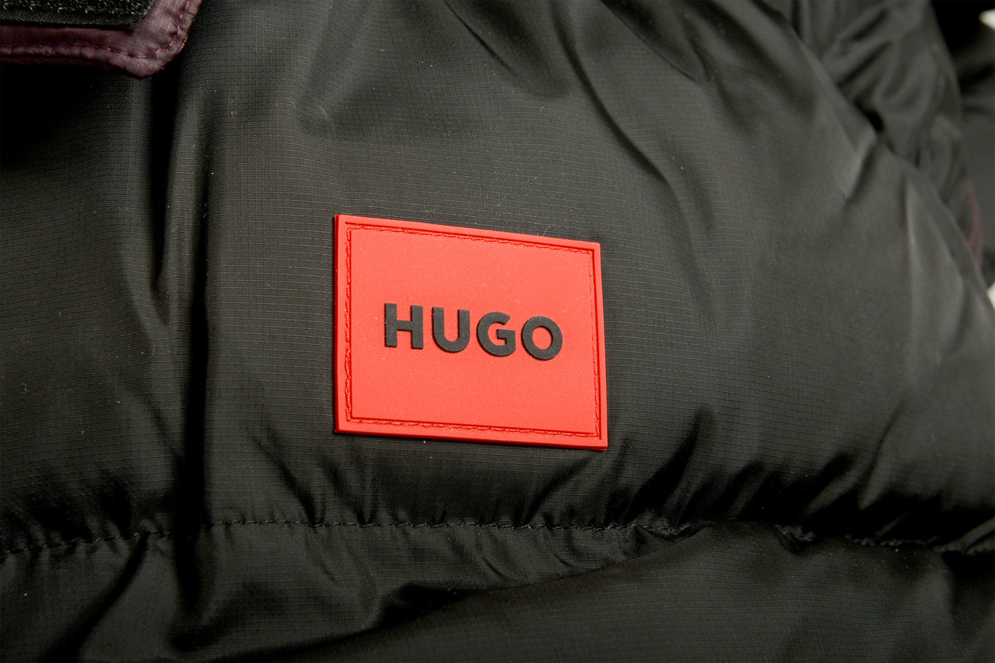 Hugo Boss "Melmus2341" Purple Down Hooded Parka Jacket Coat US M IT 50