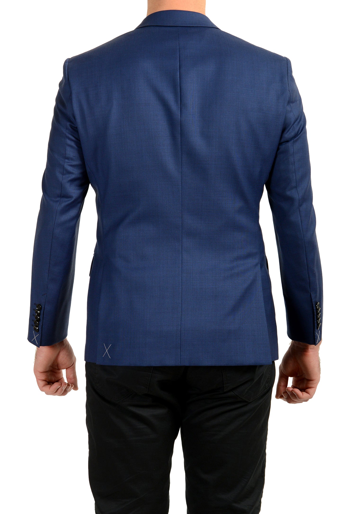 Hugo Boss Men's "T-Harvers4/Glover3" Slim Fit 100% Wool Blazer US 38S IT 48S
