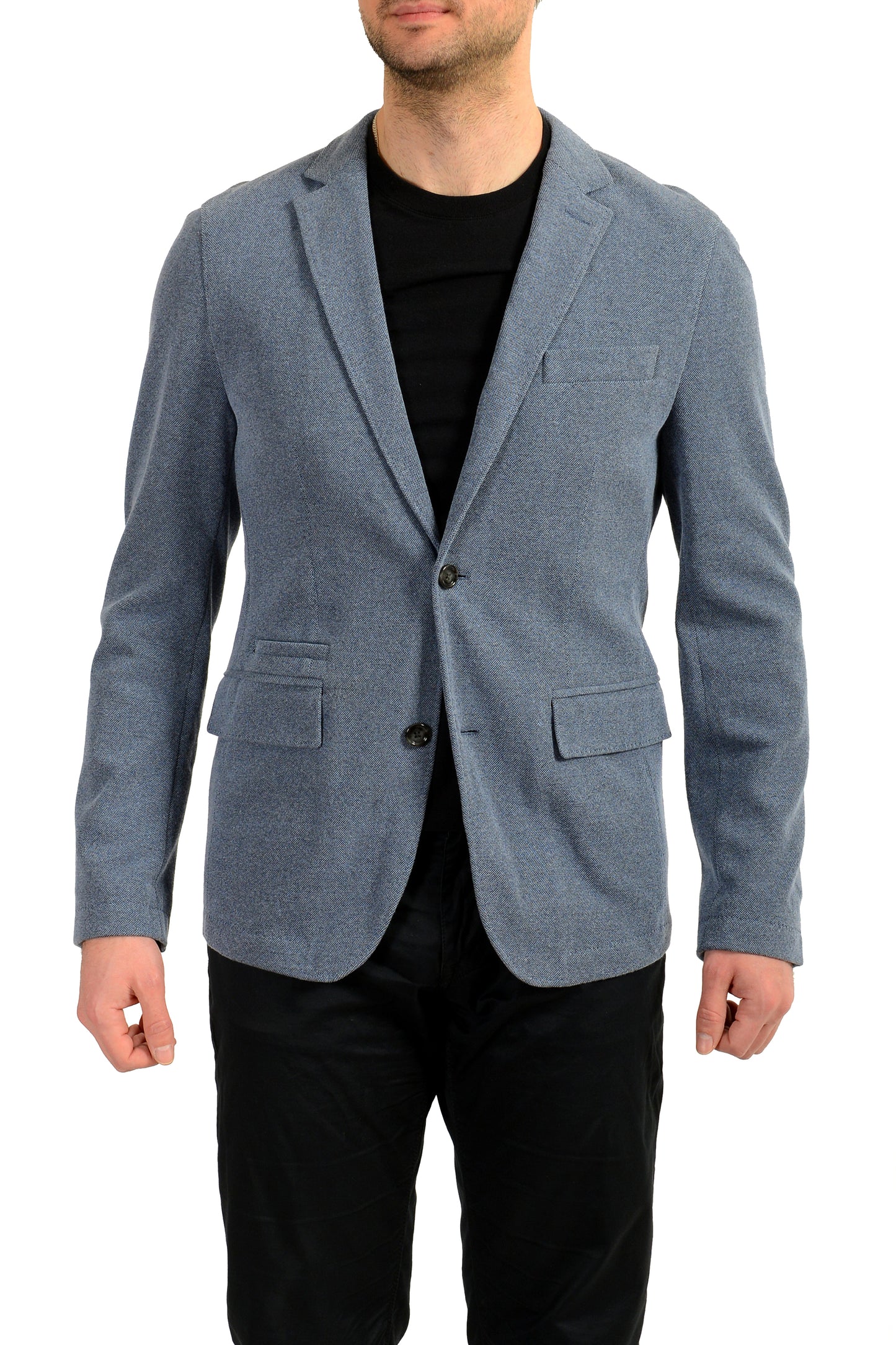 Hugo Boss Men's "Nilo1-J" Blue Two Button Blazer US 38R IT 48R