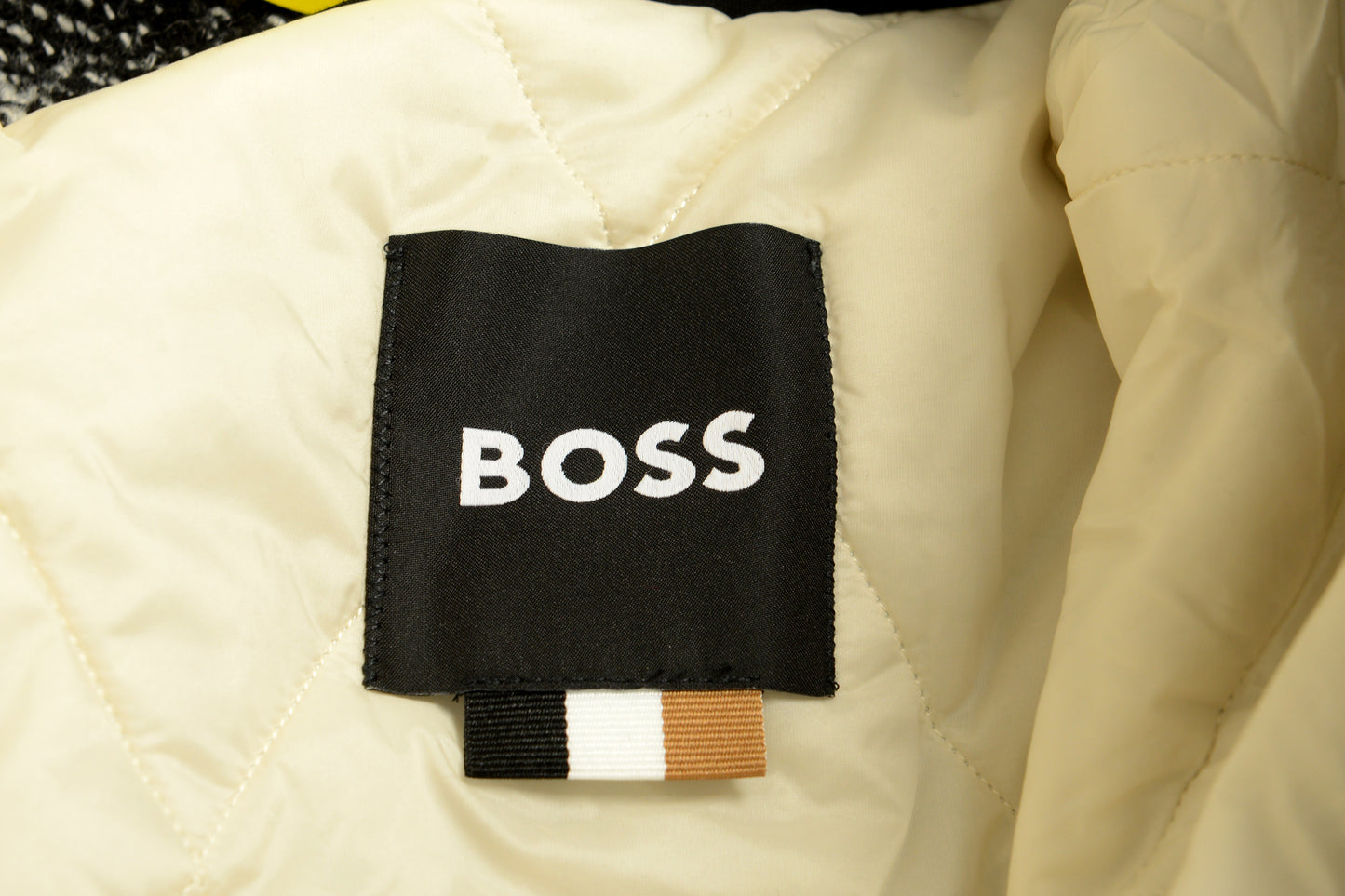 Hugo Boss "C-Cale-lnpad-244" Wool Coat With Detachable Vest US 38R IT 48R
