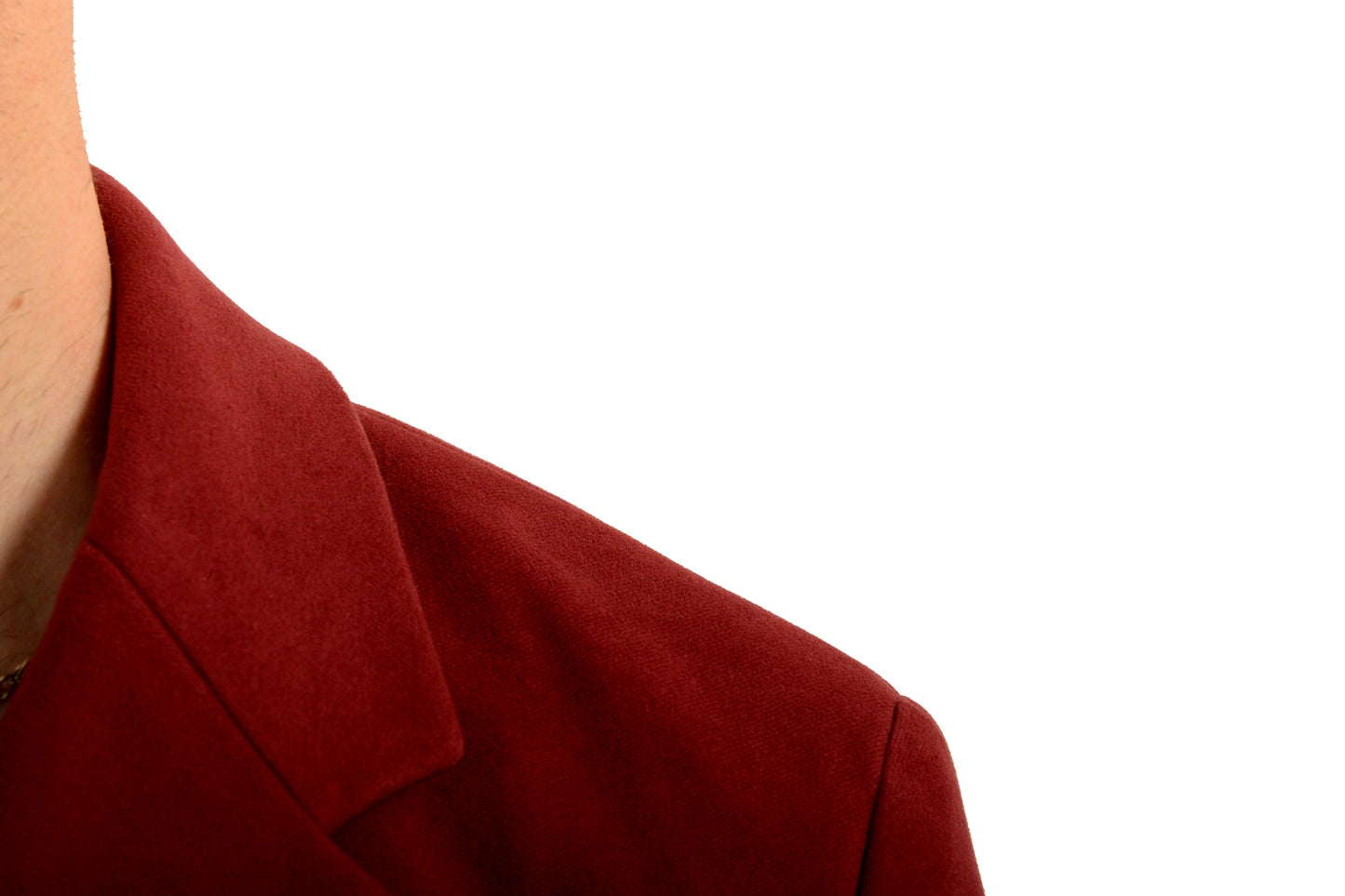 Hugo Boss "C-Jared-243" Vine Red Button Down Coat US 38R IT 48R