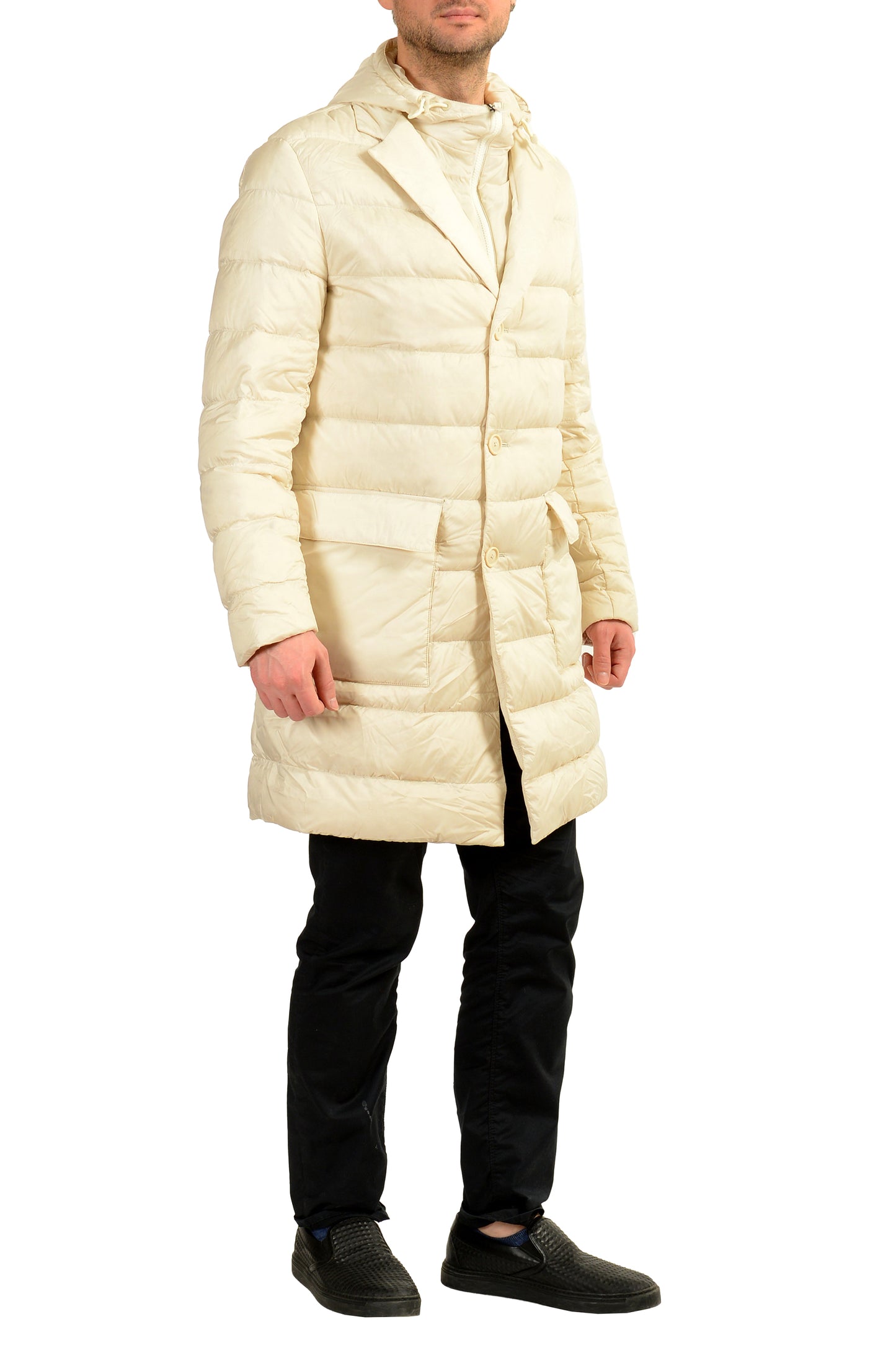 Hugo Boss " P-Hyde-Pad-Hood-233F" Slim Fit Down Insulated Coat US 38R IT 48R
