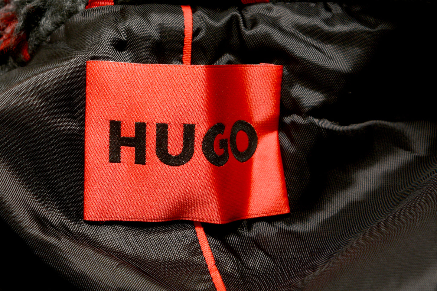 Hugo Boss "Merlon2341" Multi-Color Wool Plaid Button Down Coat US M IT 50