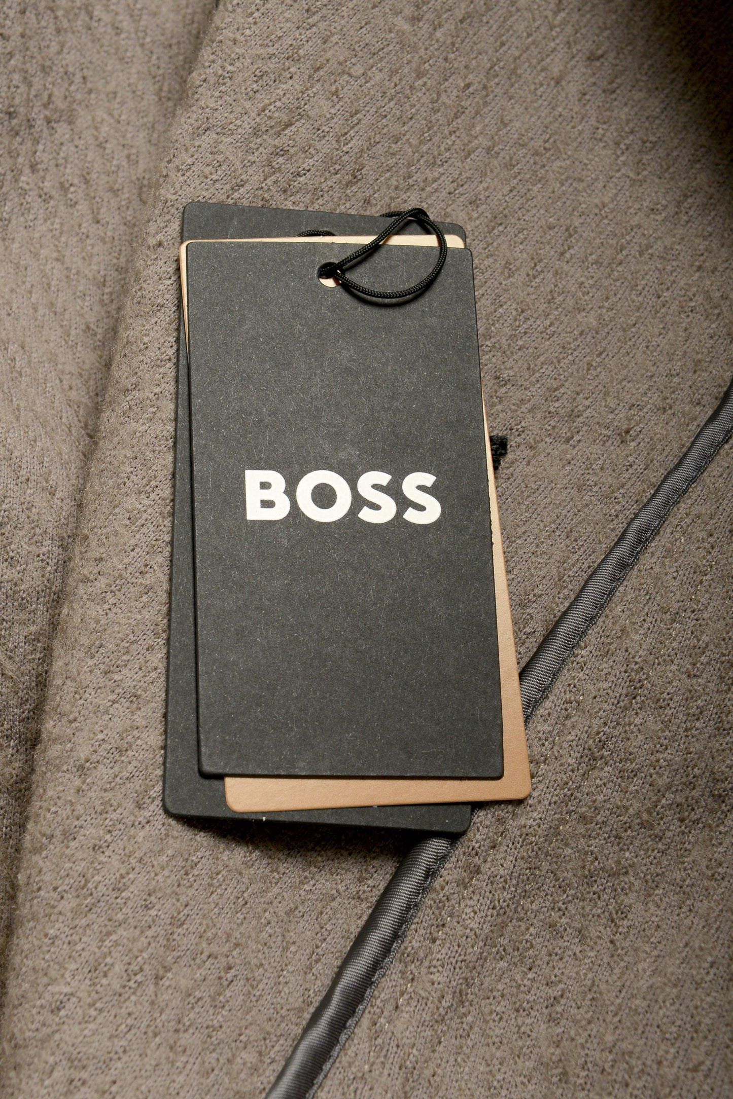 Hugo Boss "C-Hyde-SFT-244" Gray Wool Button Down Coat US 38R IT 48R