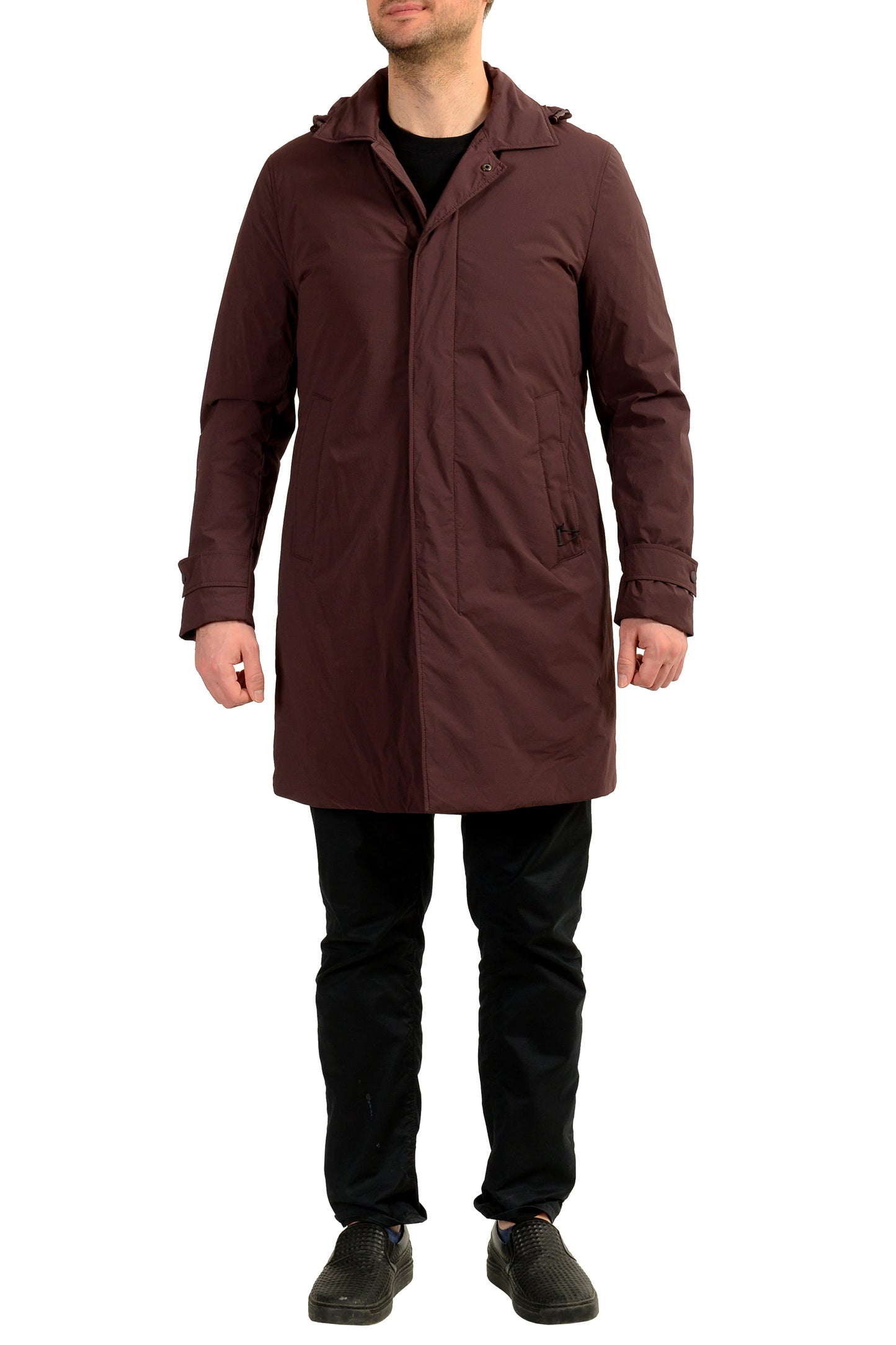 Hugo Boss " P-Jared-Pad-PK-243F" Hooded Insulated Coat US 38R IT 48R