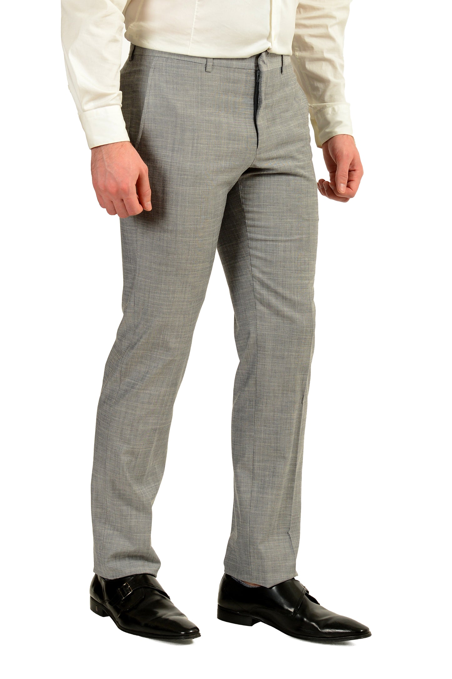 Versace Collection Men's Gray Wool Two Button Suit US 38 IT 48