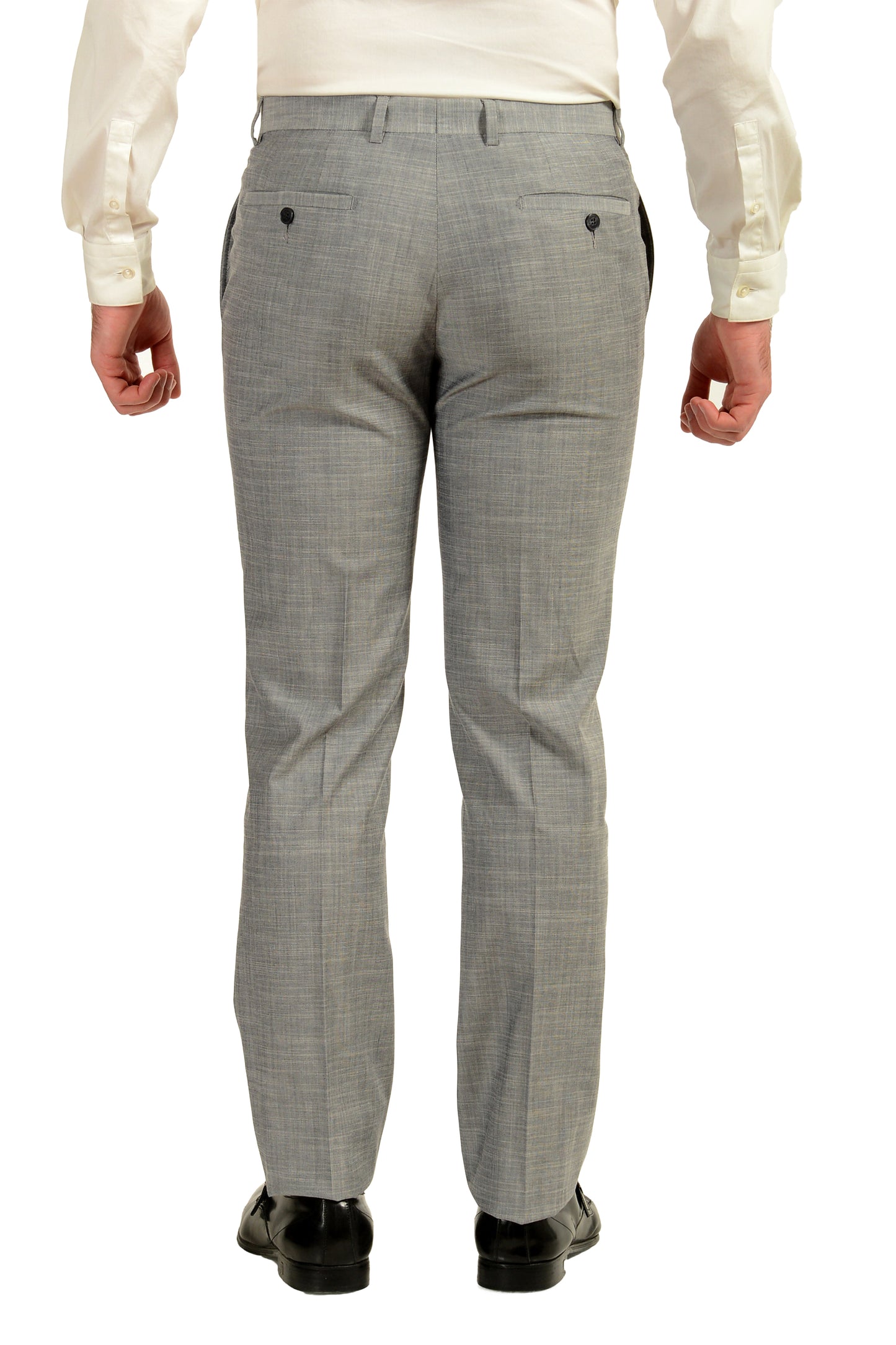 Versace Collection Men's Gray Wool Two Button Suit US 38 IT 48