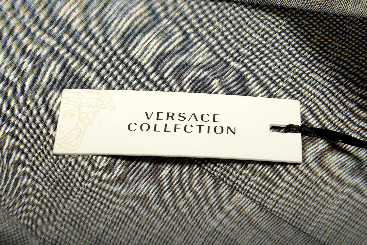 Versace Collection Men's Gray Wool Two Button Suit US 38 IT 48