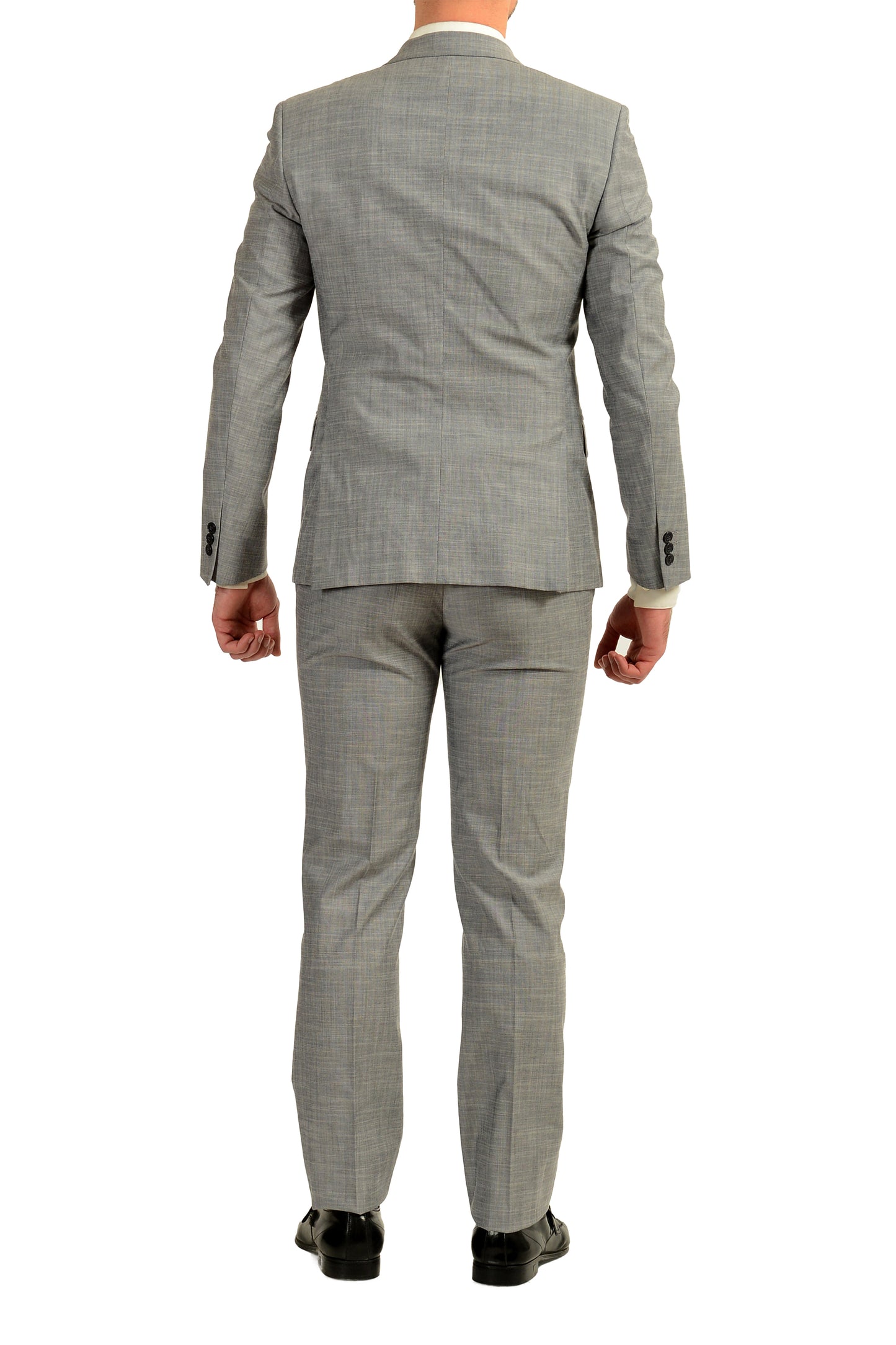 Versace Collection Men's Gray Wool Two Button Suit US 38 IT 48