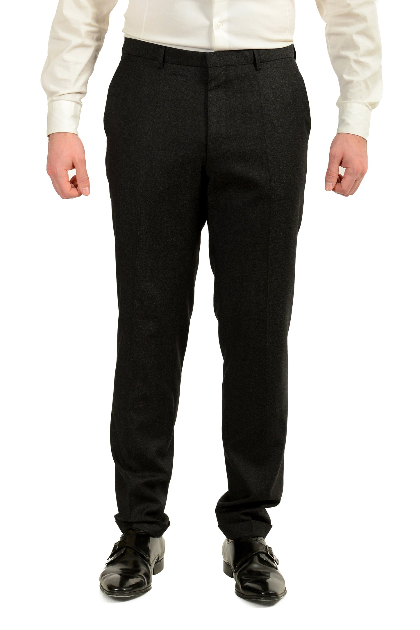 Hugo Boss Men's "August/Higgins182" Extra Slim Fit Wool Suit US 40R IT 50R