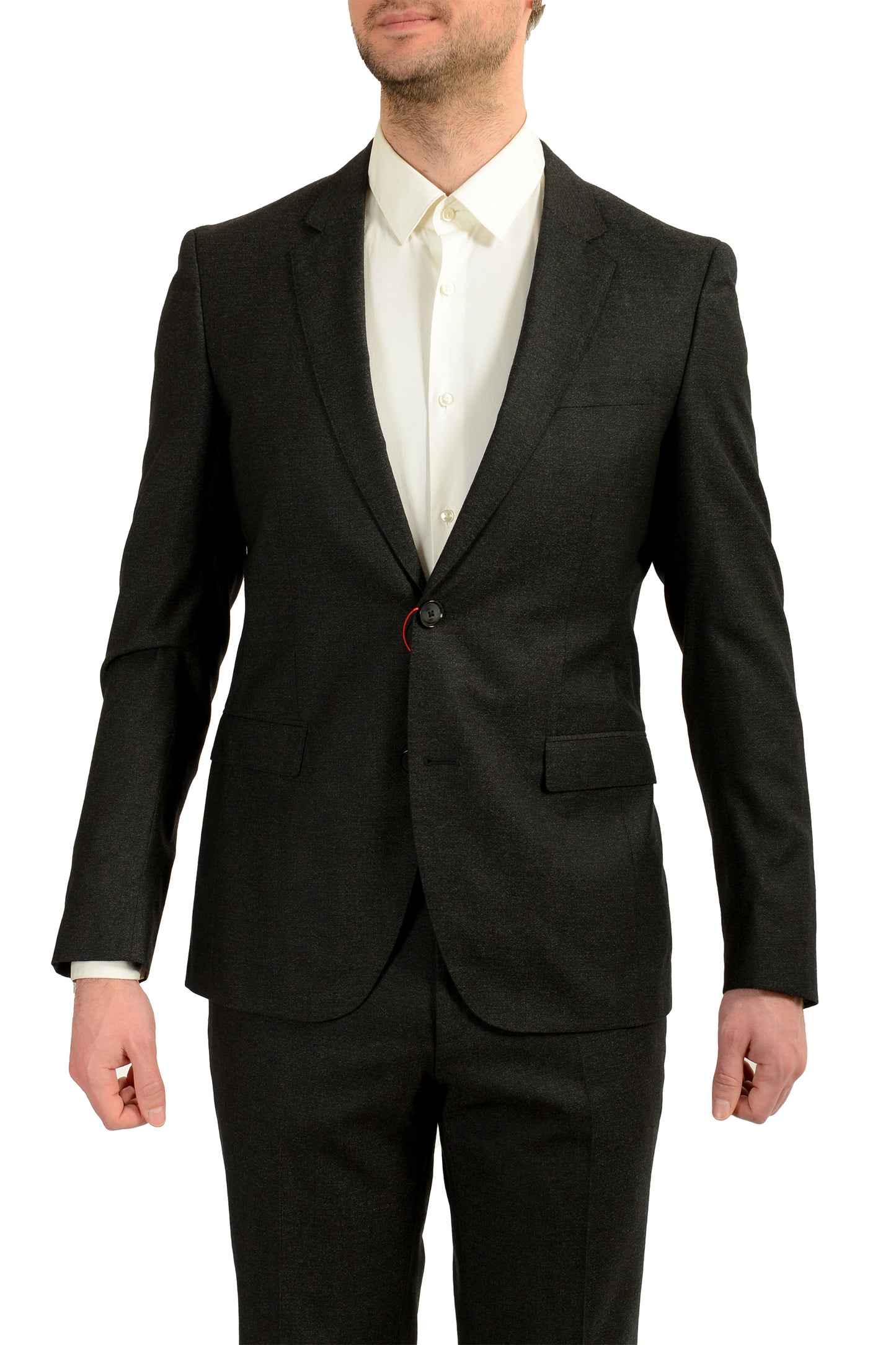 Hugo Boss Men's "August/Higgins182" Extra Slim Fit Wool Suit US 40R IT 50R