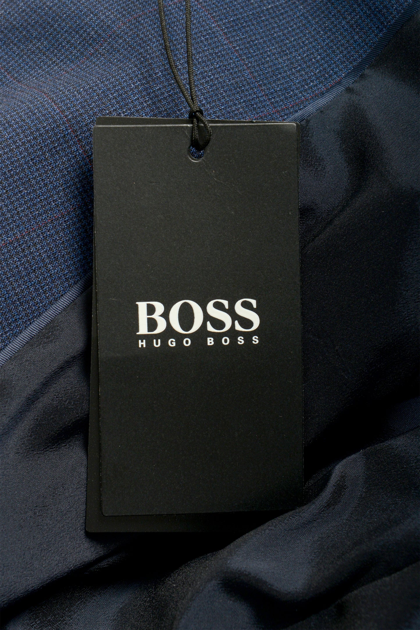 Hugo Boss Men's "Phoenix/Madisen" Comfort Fit Plaid 100% Wool Suit US 46S IT 56S