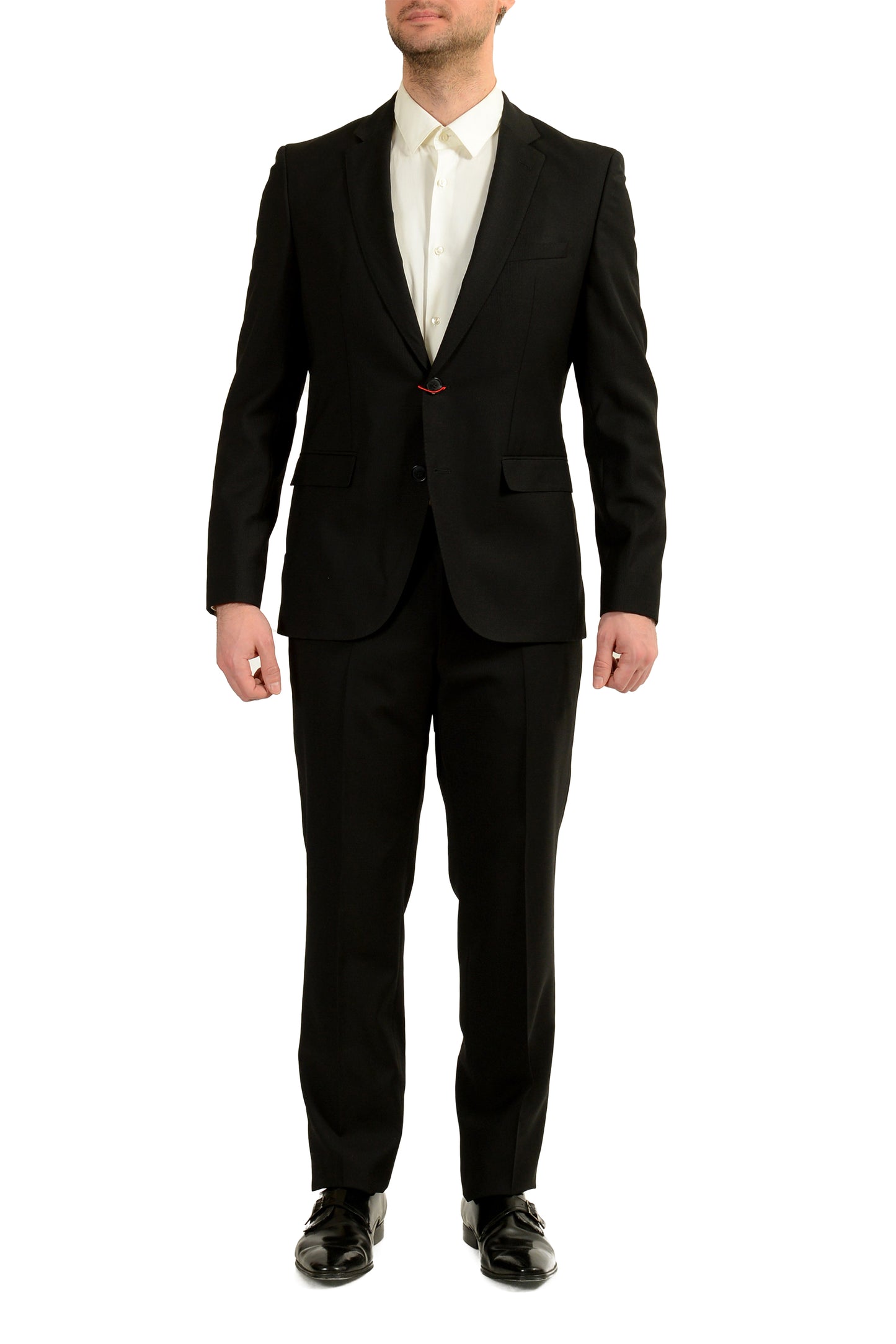 Hugo Boss Men's "C-Jefferd/C-Stedson" Regular Fit Wool Suit US 40R IT 50R