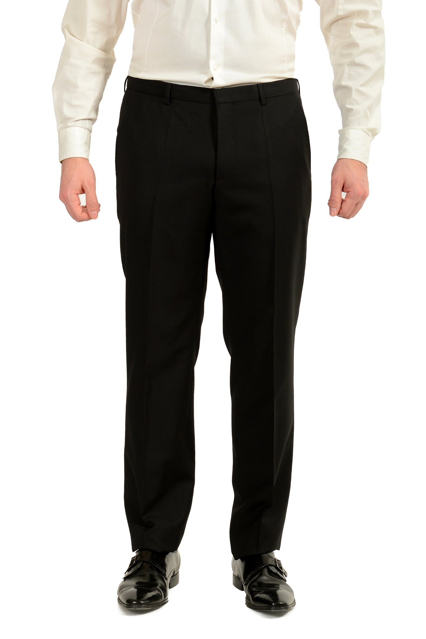 Hugo Boss Men's "C-Jefferd/C-Stedson" Regular Fit Wool Suit US 40R IT 50R