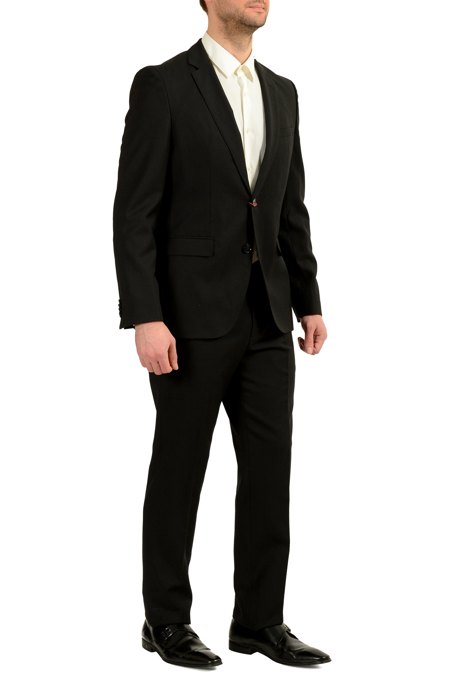 Hugo Boss Men's "C-Jefferd/C-Stedson" Regular Fit Wool Suit US 40R IT 50R