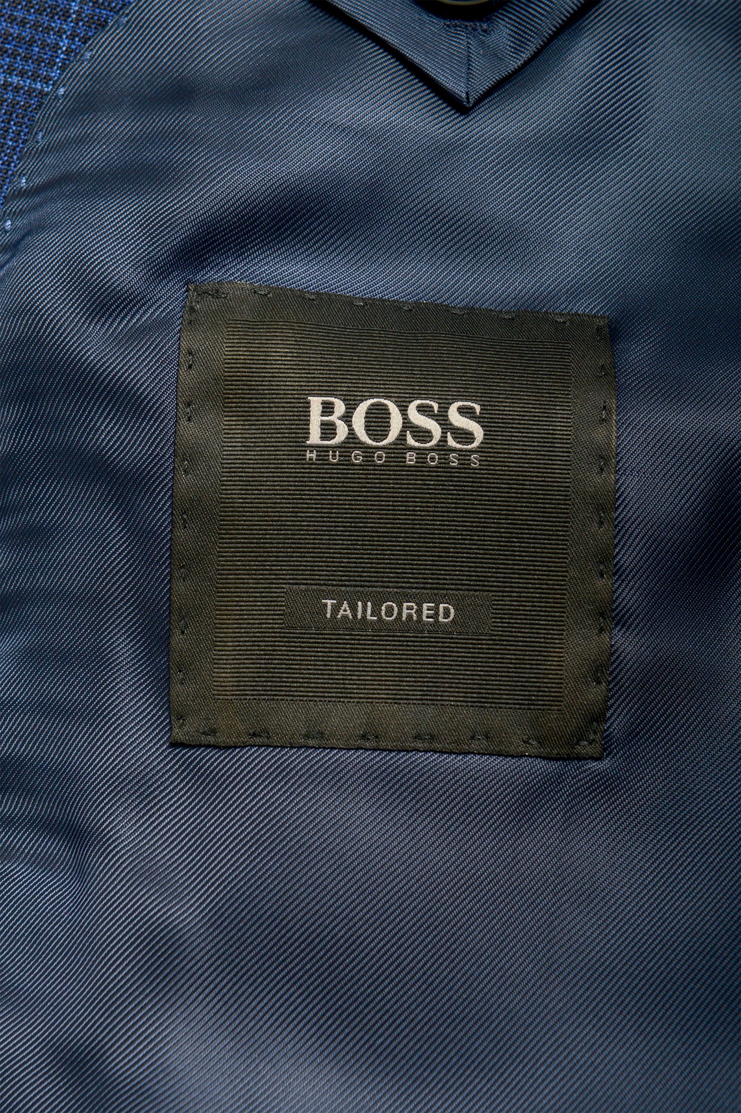 Hugo Boss Men's "T-Harvers4/Glover3" Slim Fit Plaid Wool Suit US 38R IT 48R