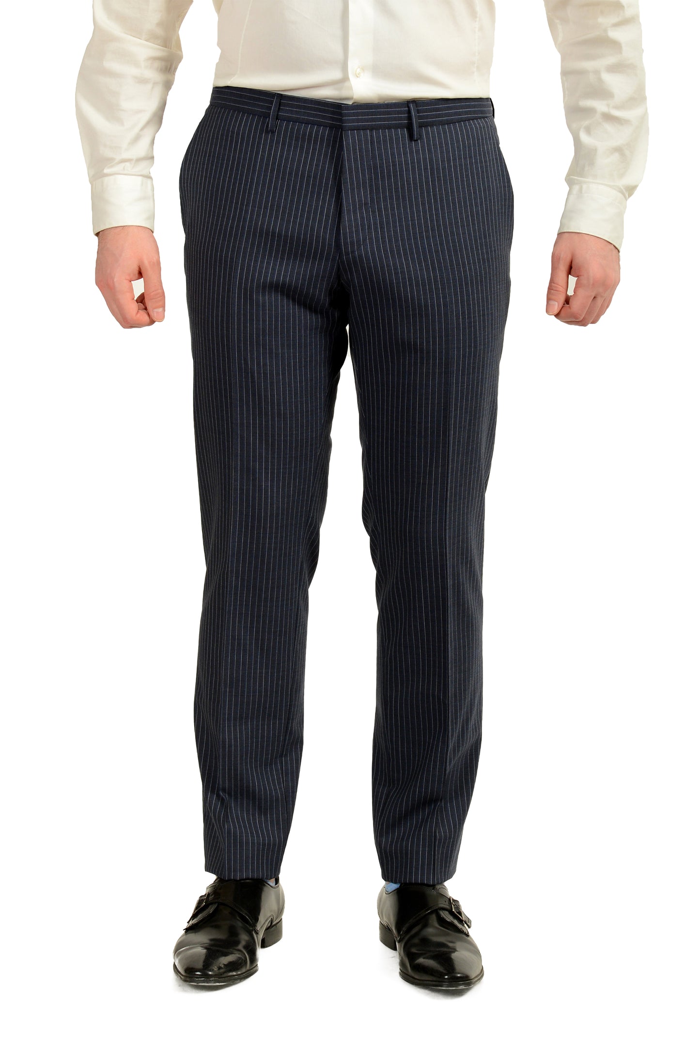 Hugo Boss Men's "Reymond/Wenten" Extra Slim Fit Two Button Suit US 40R IT 50R