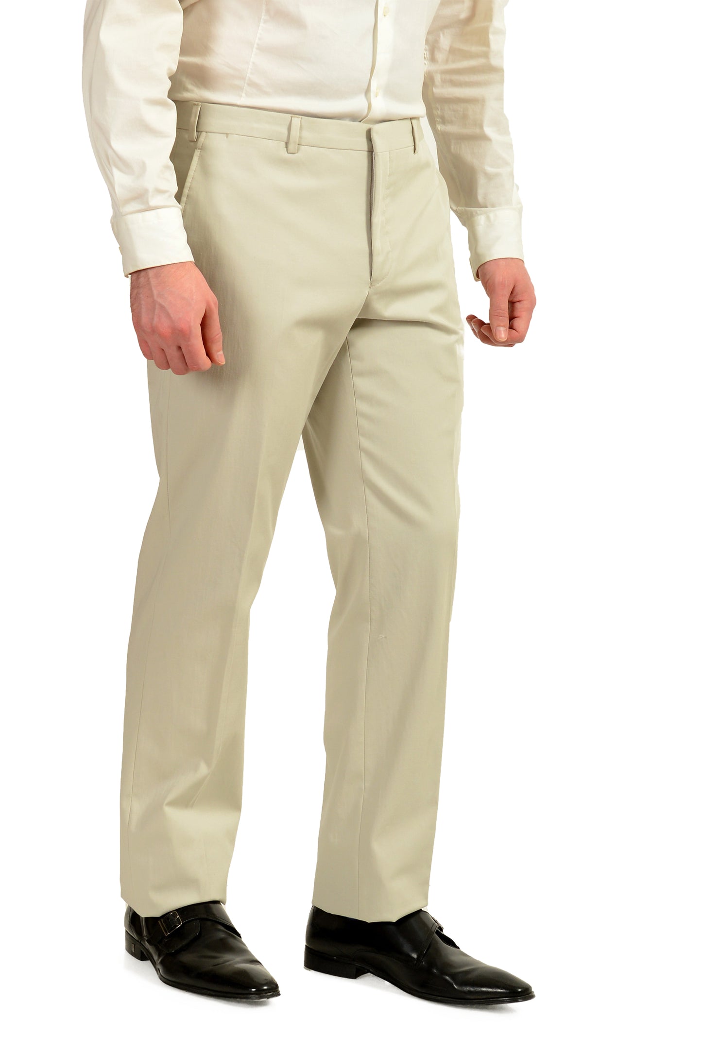 Versace Collection Men's Light Gray Two Button Suit US 42 IT 52