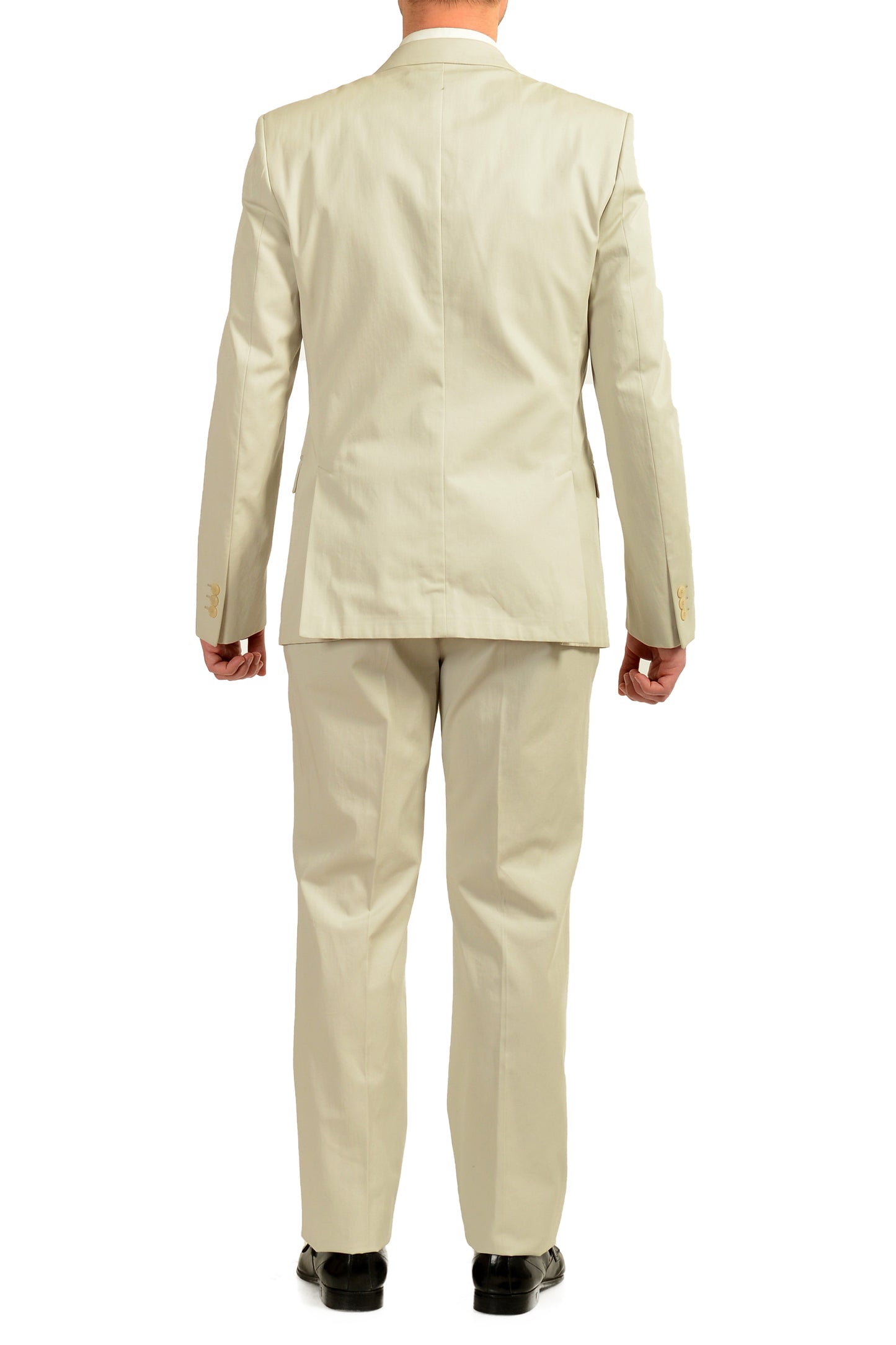 Versace Collection Men's Light Gray Two Button Suit US 42 IT 52