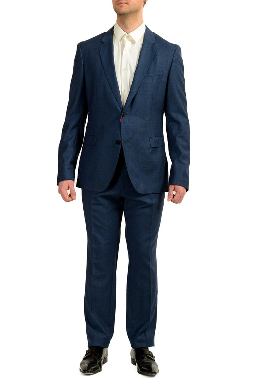Hugo Boss Men's "August/Higgins182" Extra Slim Fit Two Button Suit US 44R IT 54R