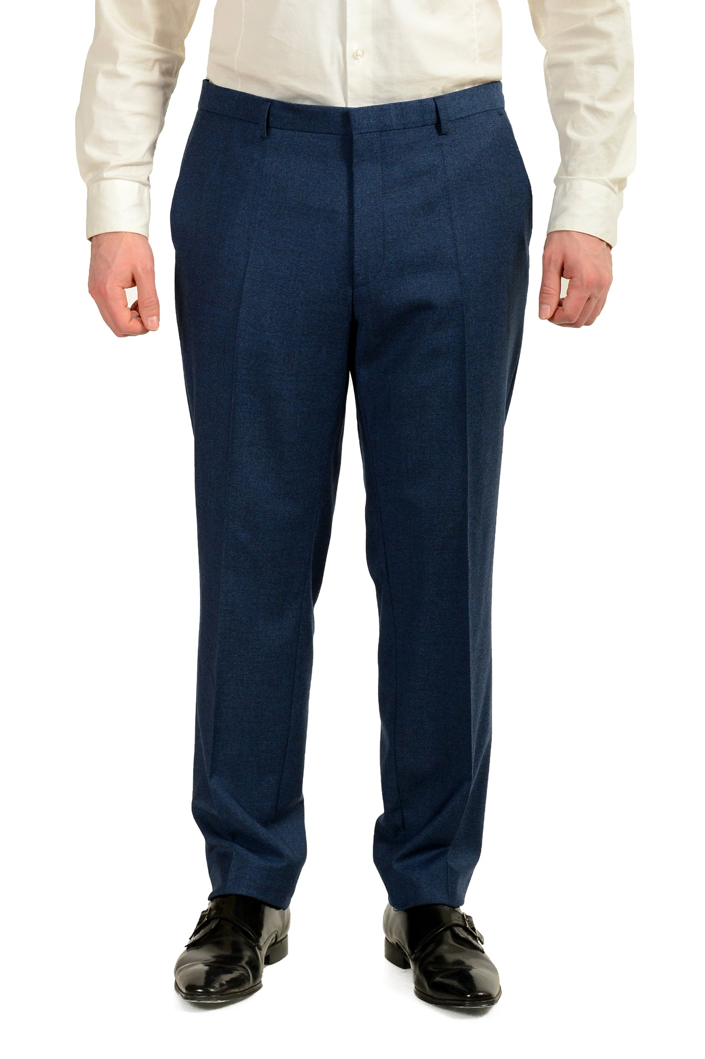 Hugo Boss Men's "August/Higgins182" Extra Slim Fit Two Button Suit US 44R IT 54R