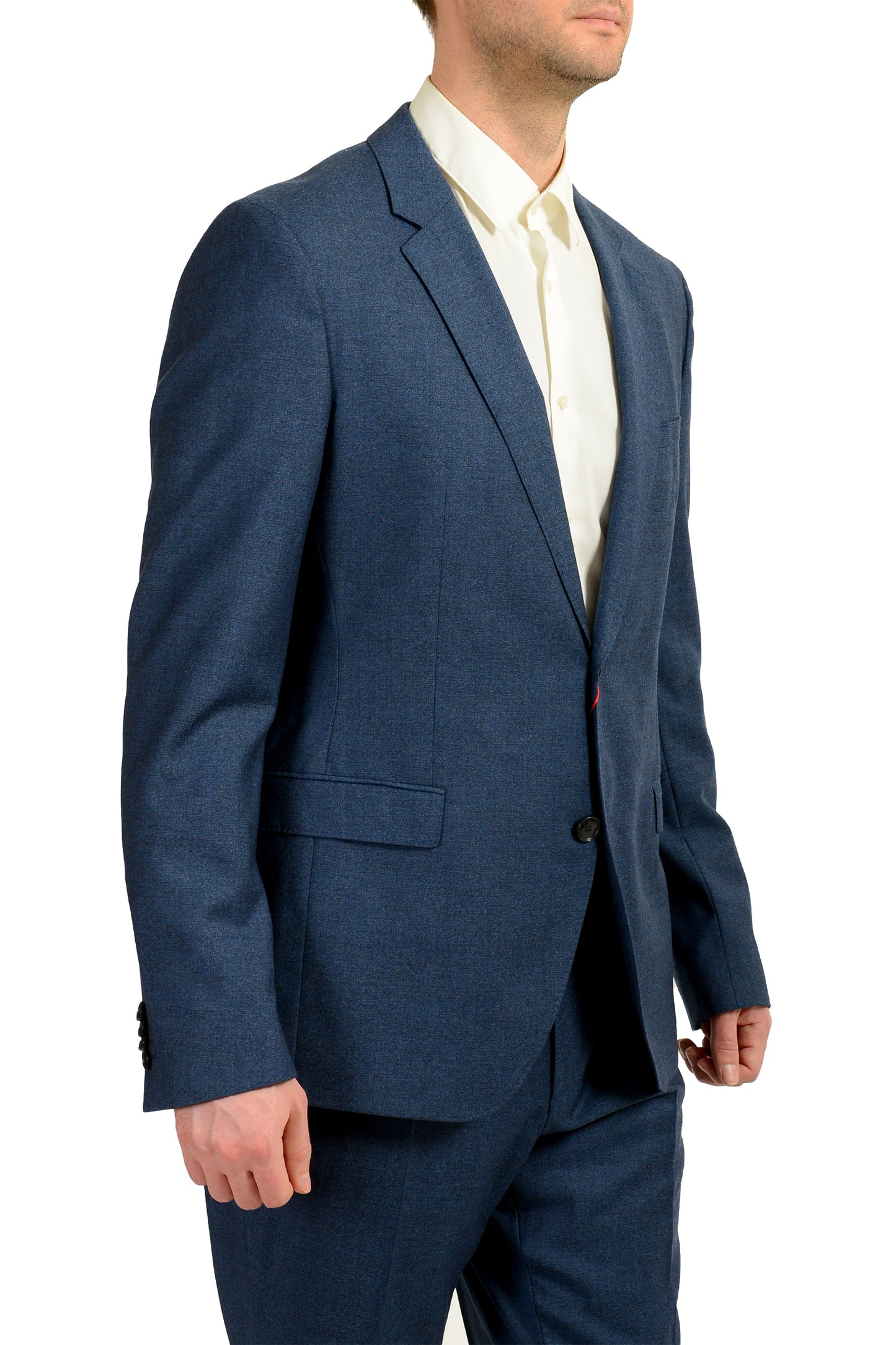 Hugo Boss Men's "August/Higgins182" Extra Slim Fit Two Button Suit US 44R IT 54R