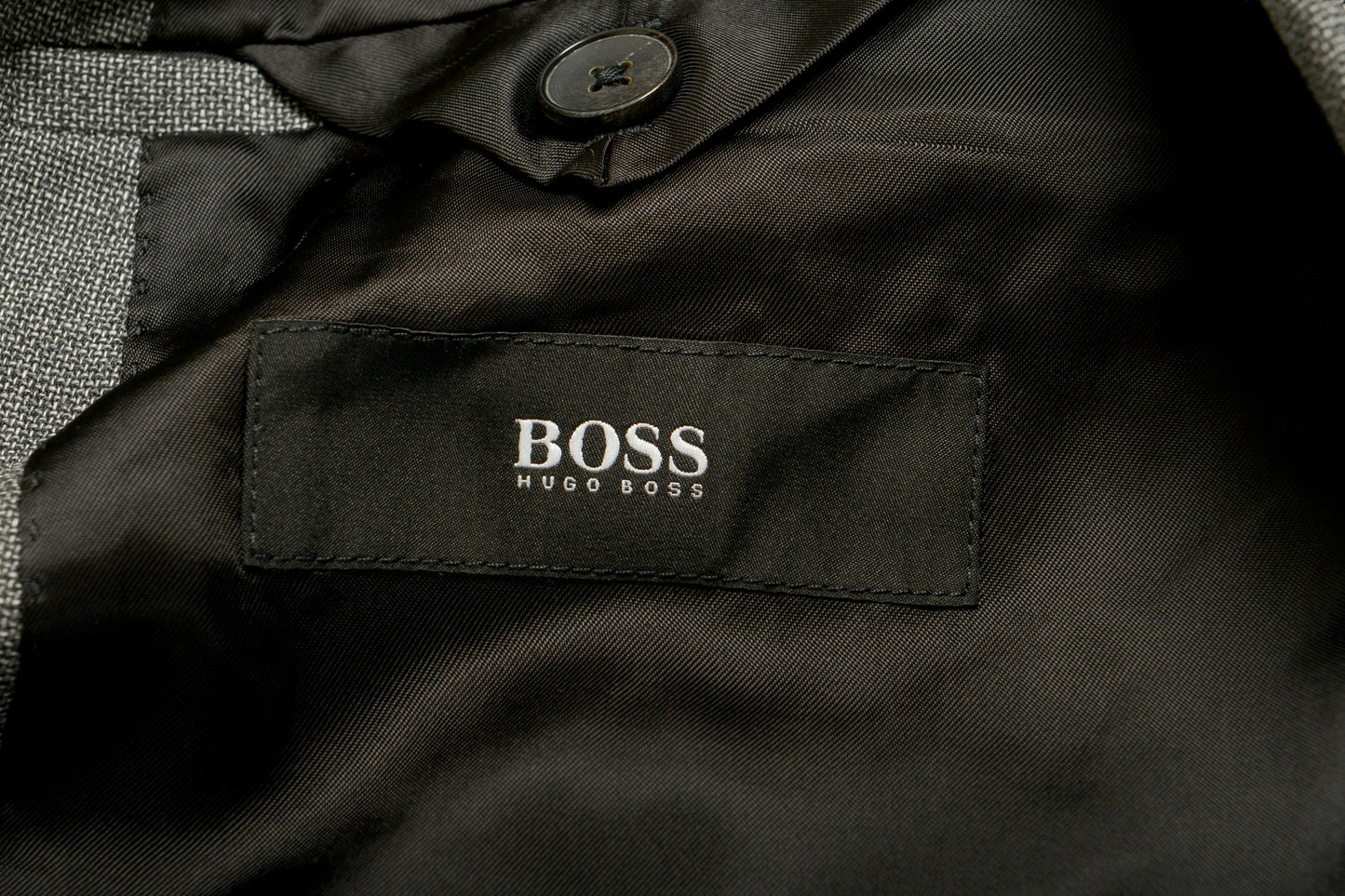 Hugo Boss Men's "Reymond/Wenten" Extra Slim Fit Gray 100%Wool Suit US 42R IT 52R