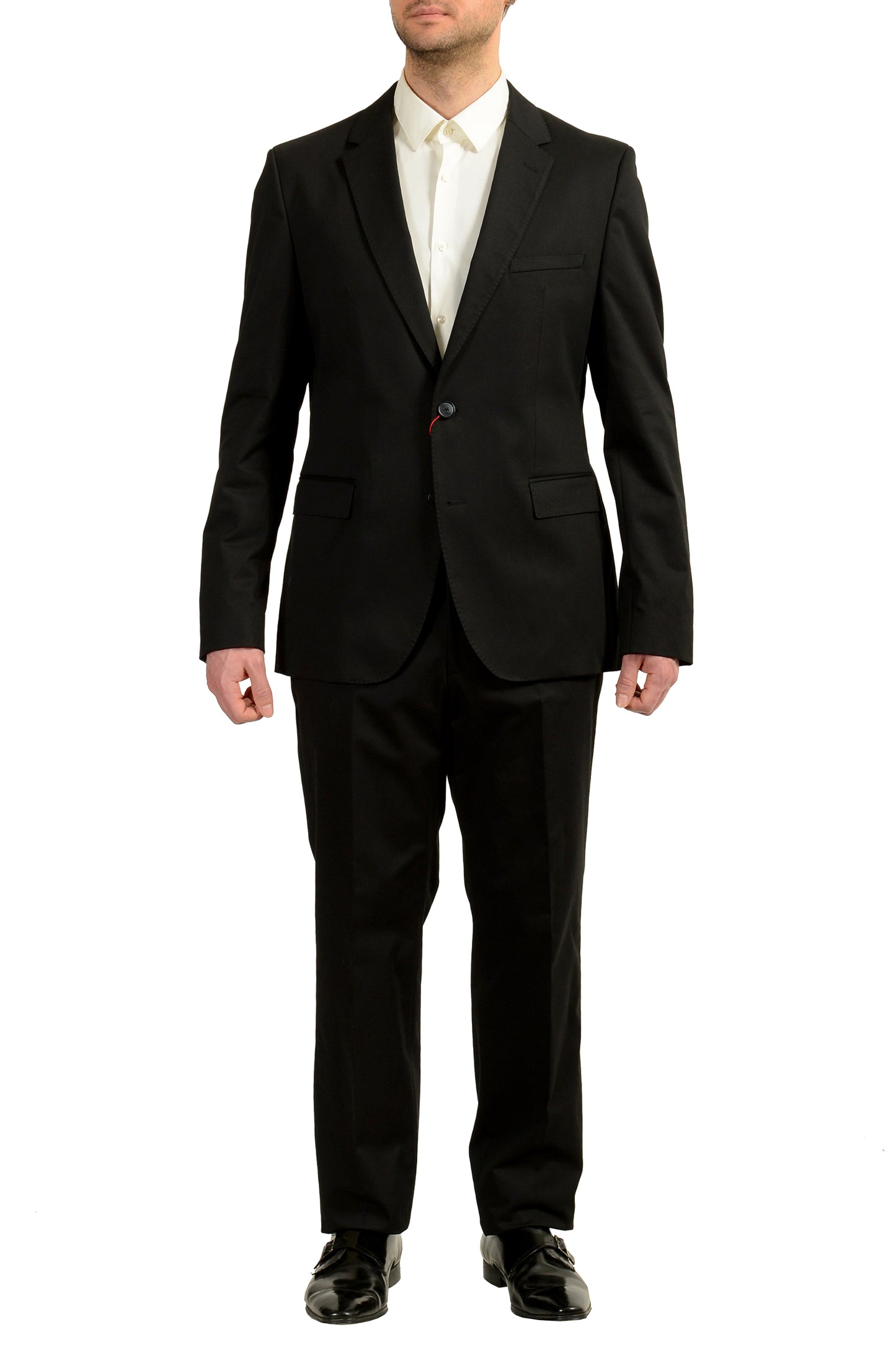 Hugo Boss Men's "C-Jeffery/C-Simmons" Regular Fit Two Button Suit US 42R IT 52R