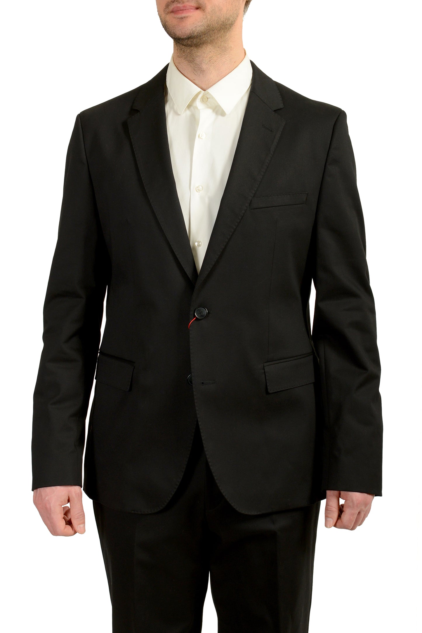 Hugo Boss Men's "C-Jeffery/C-Simmons" Regular Fit Two Button Suit US 42R IT 52R