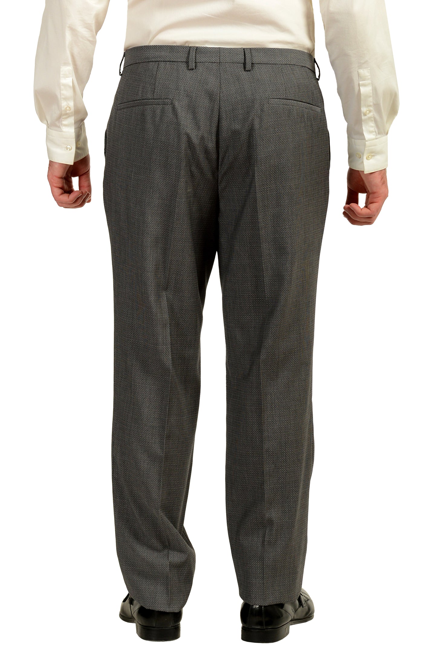 Hugo Boss Men's "Jeffery/Simmons182" Regular Fit 100% Wool Suit US 44L IT 54L