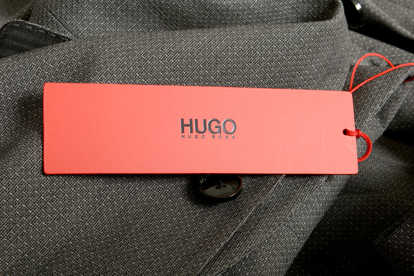 Hugo Boss Men's "Jeffery/Simmons182" Regular Fit 100% Wool Suit US 44L IT 54L