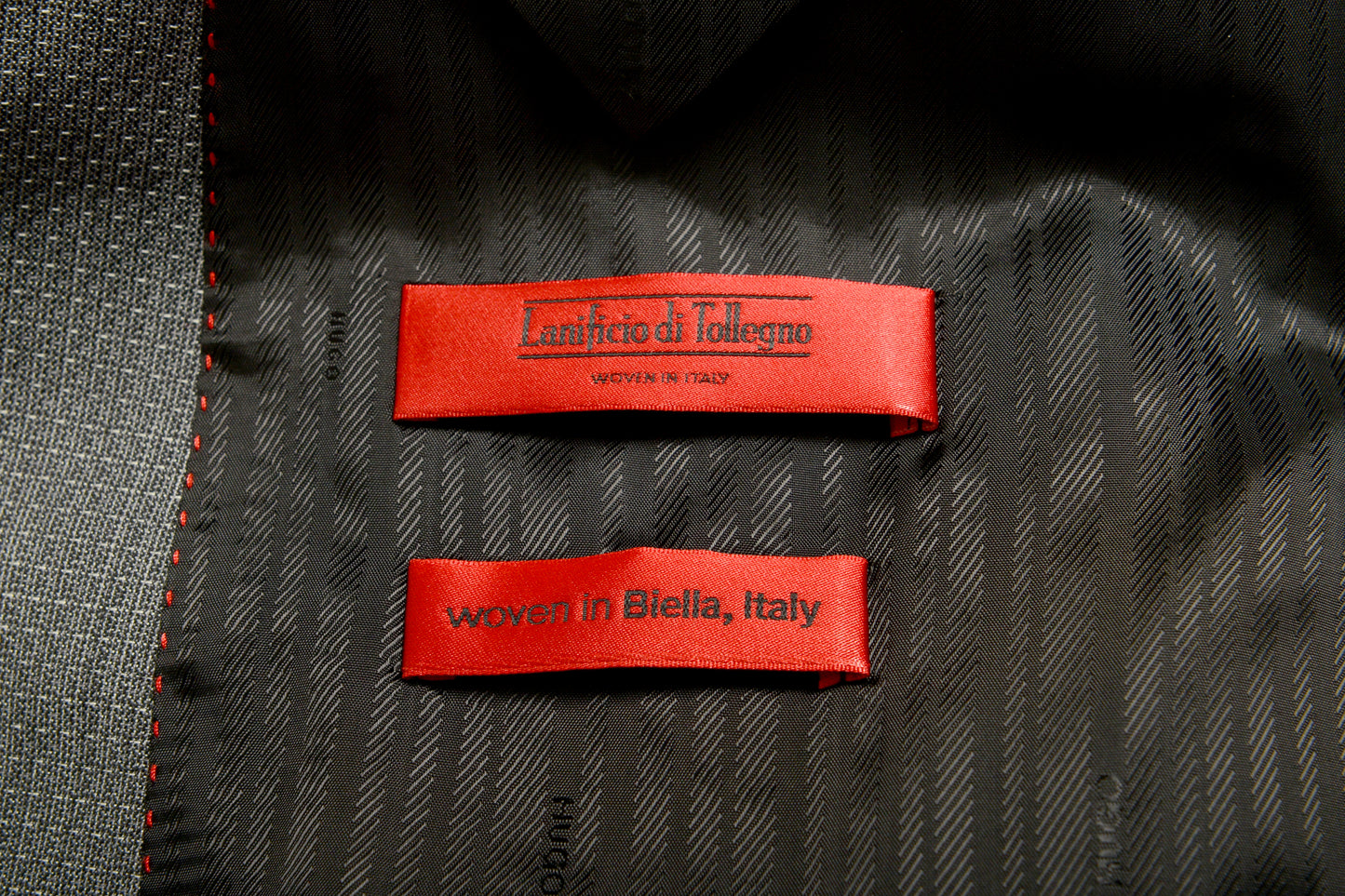 Hugo Boss Men's "Jeffery/Simmons182" Regular Fit 100% Wool Suit US 44L IT 54L