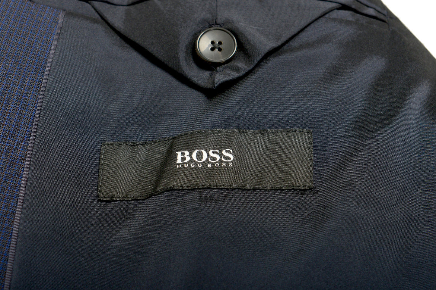 Hugo Boss Men's "Jeckson/Lenon2" Regular Fit Plaid 100% Wool Suit US 40R IT 50R