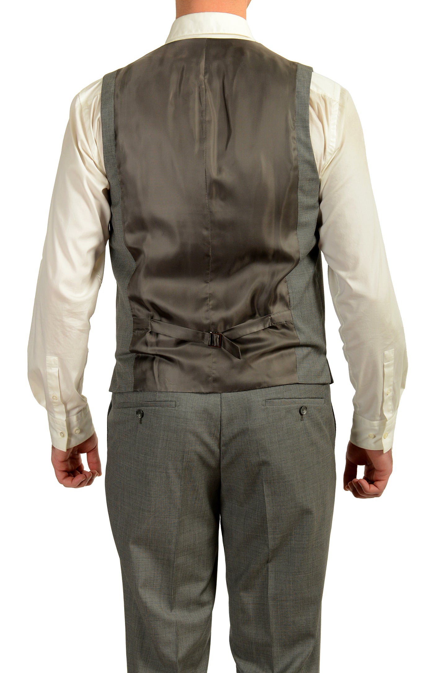 Hugo Boss Men's "T-Harvers4Glover3WE4" Slim 100% Wool 3 Piece Suit US 42L IT 52L