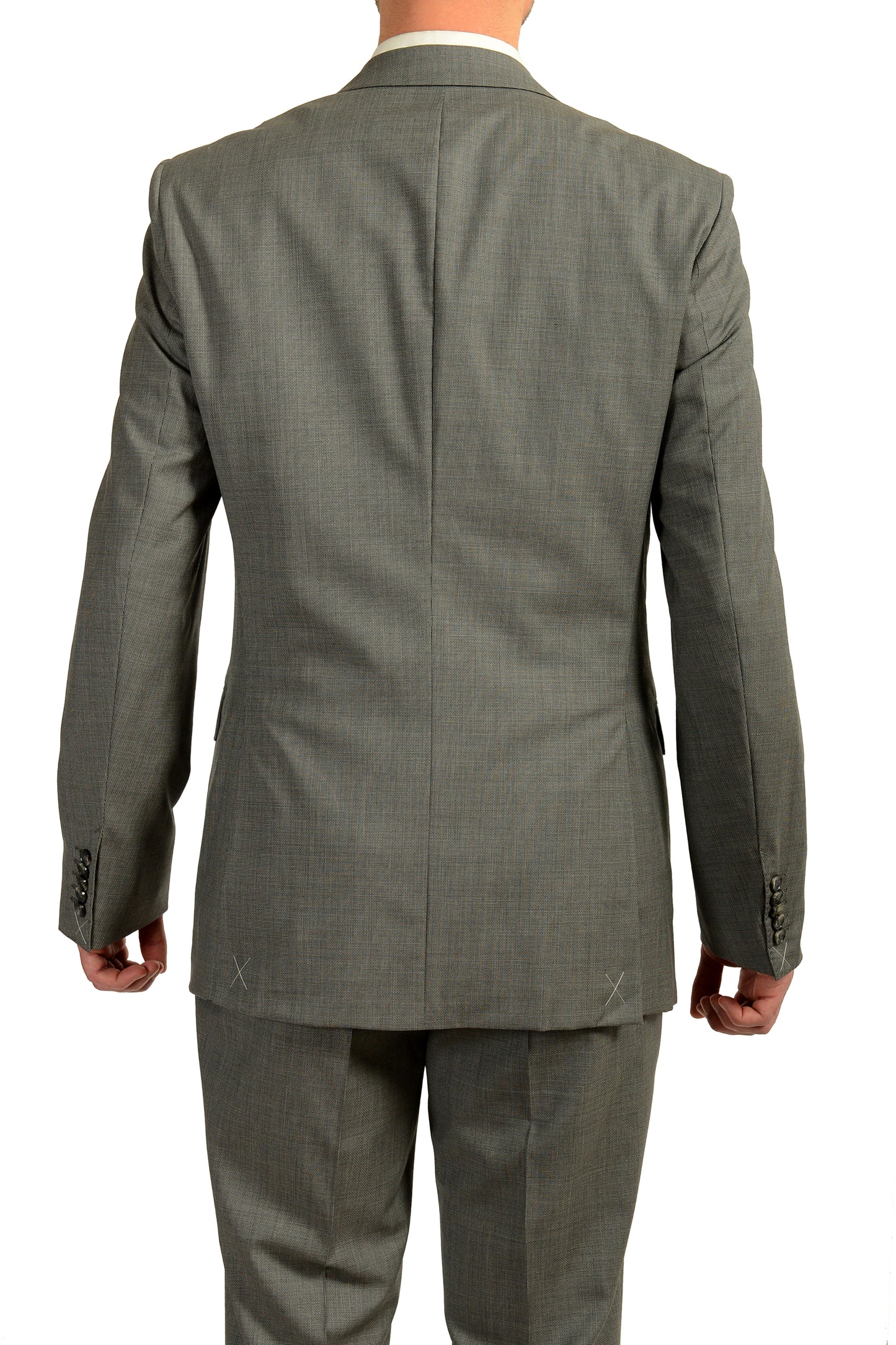 Hugo Boss Men's "T-Harvers4Glover3WE4" Slim 100% Wool 3 Piece Suit US 42L IT 52L