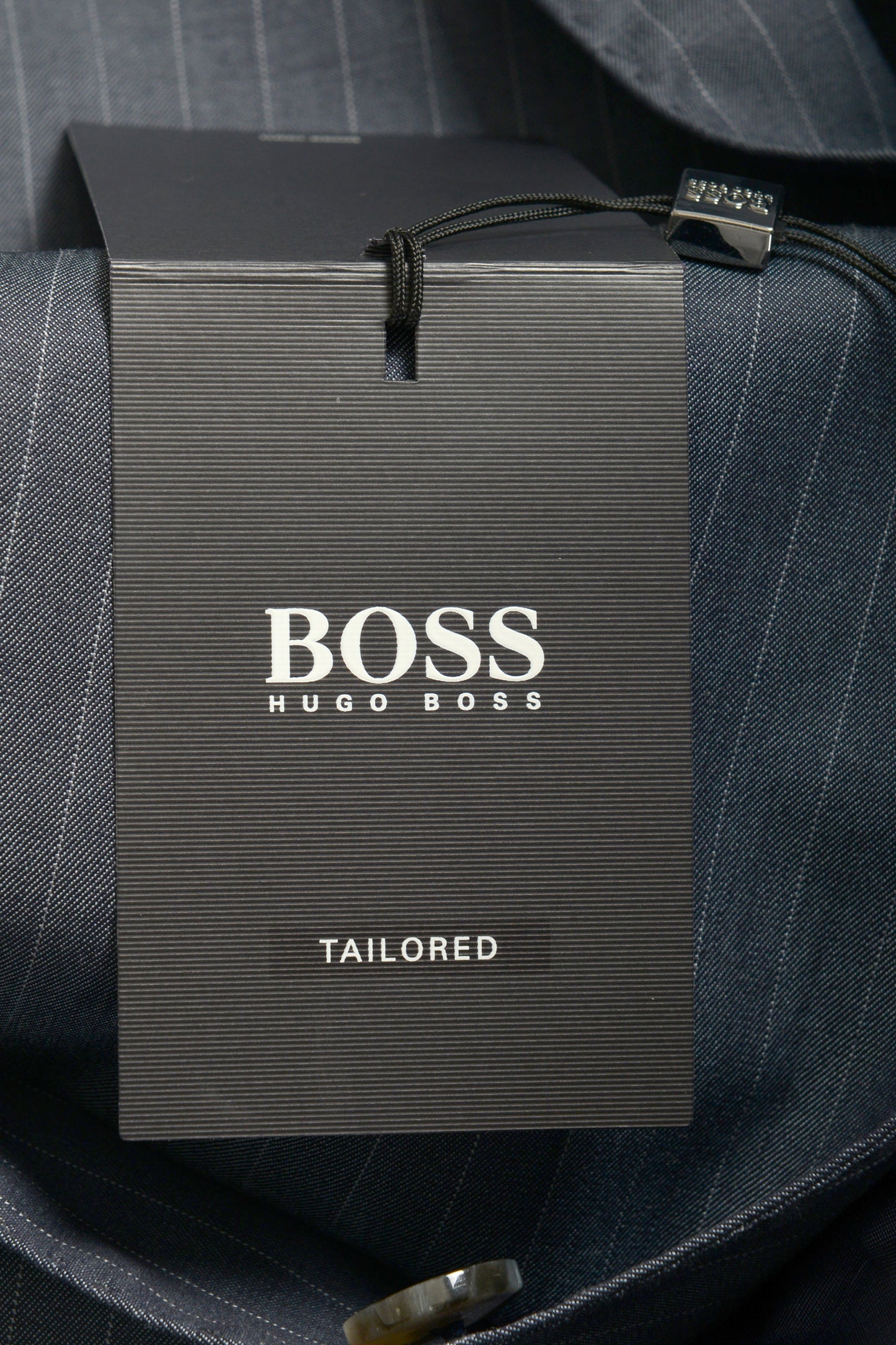 Hugo Boss Men's "T-Jarrod/Lone" Regular Fit 100% Wool Striped Suit US 34R IT 46R