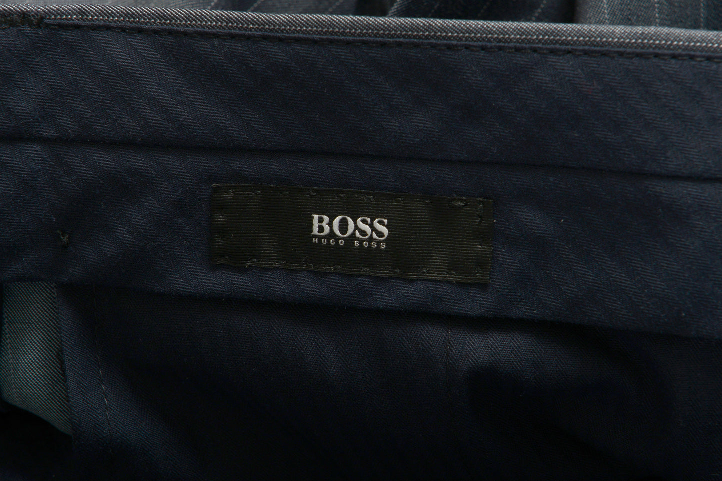 Hugo Boss Men's "T-Jarrod/Lone" Regular Fit 100% Wool Striped Suit US 34R IT 46R