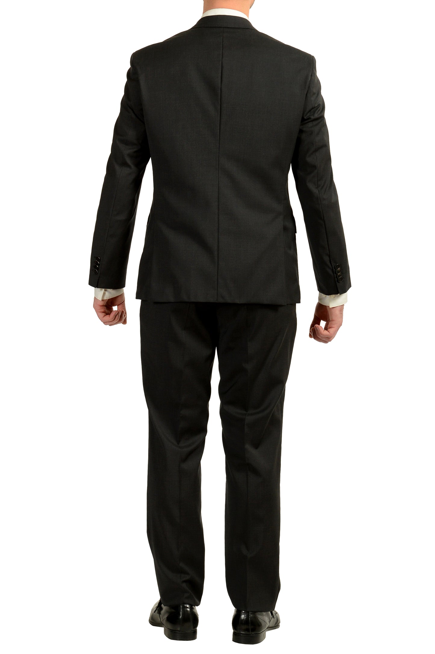 Hugo Boss Men's "Johnstons5/Lenon1" Regular Fit 100% Wool Suit US 40S IT 50S