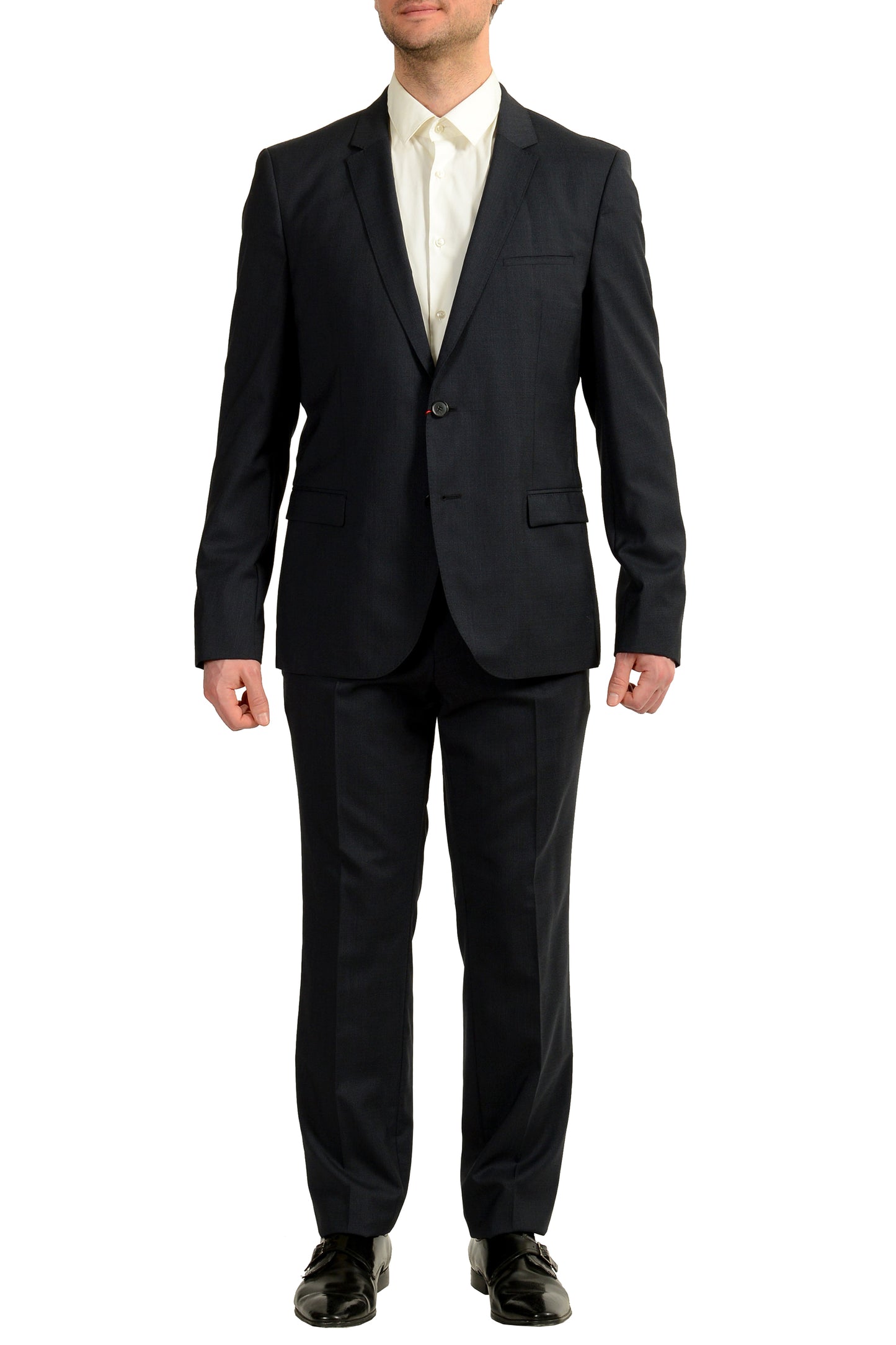 Hugo Boss Men's "Arti/Hesten182" Extra Slim Soft Constructed Suit US 46L IT 56L