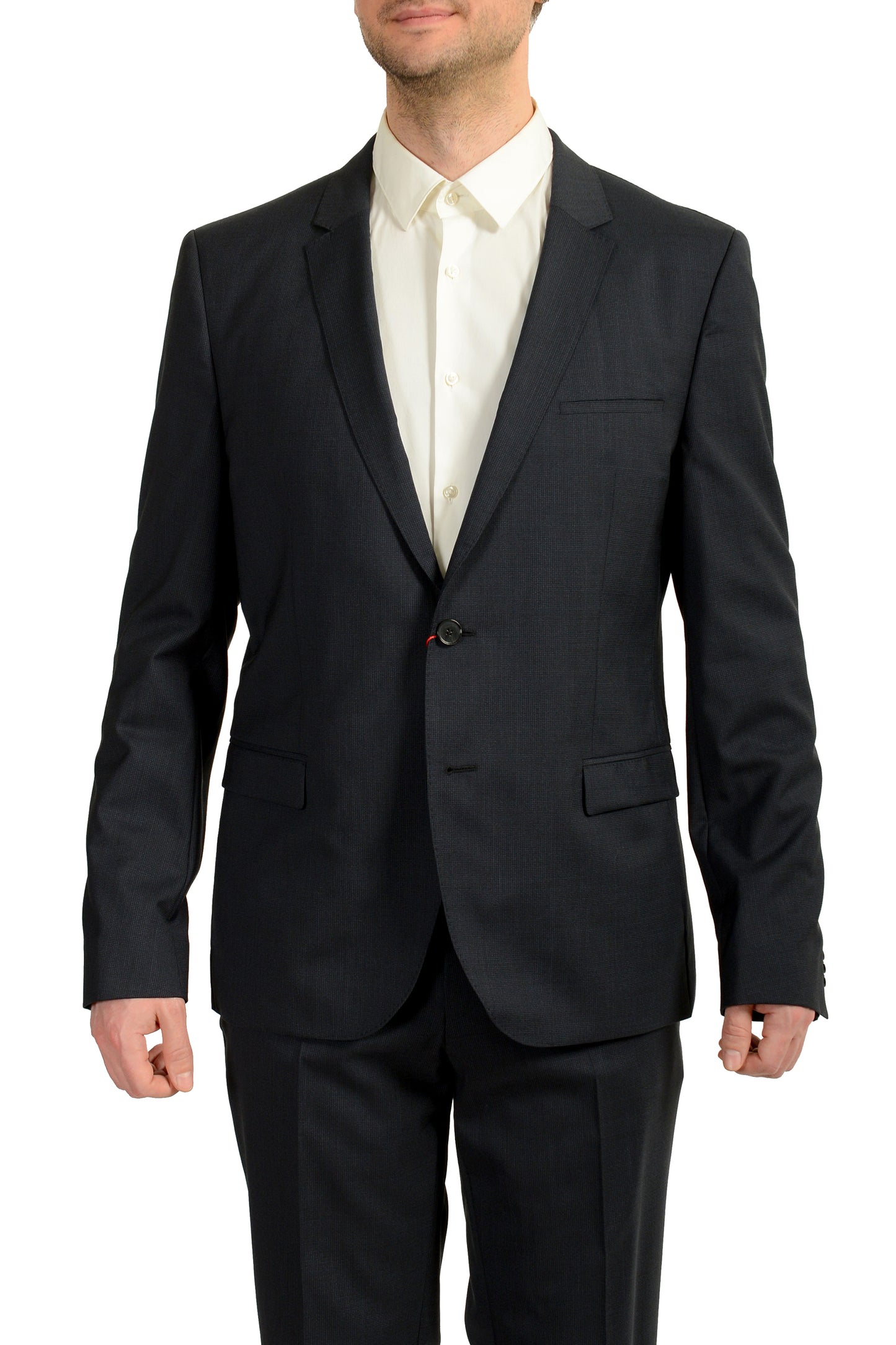 Hugo Boss Men's "Arti/Hesten182" Extra Slim Soft Constructed Suit US 46L IT 56L