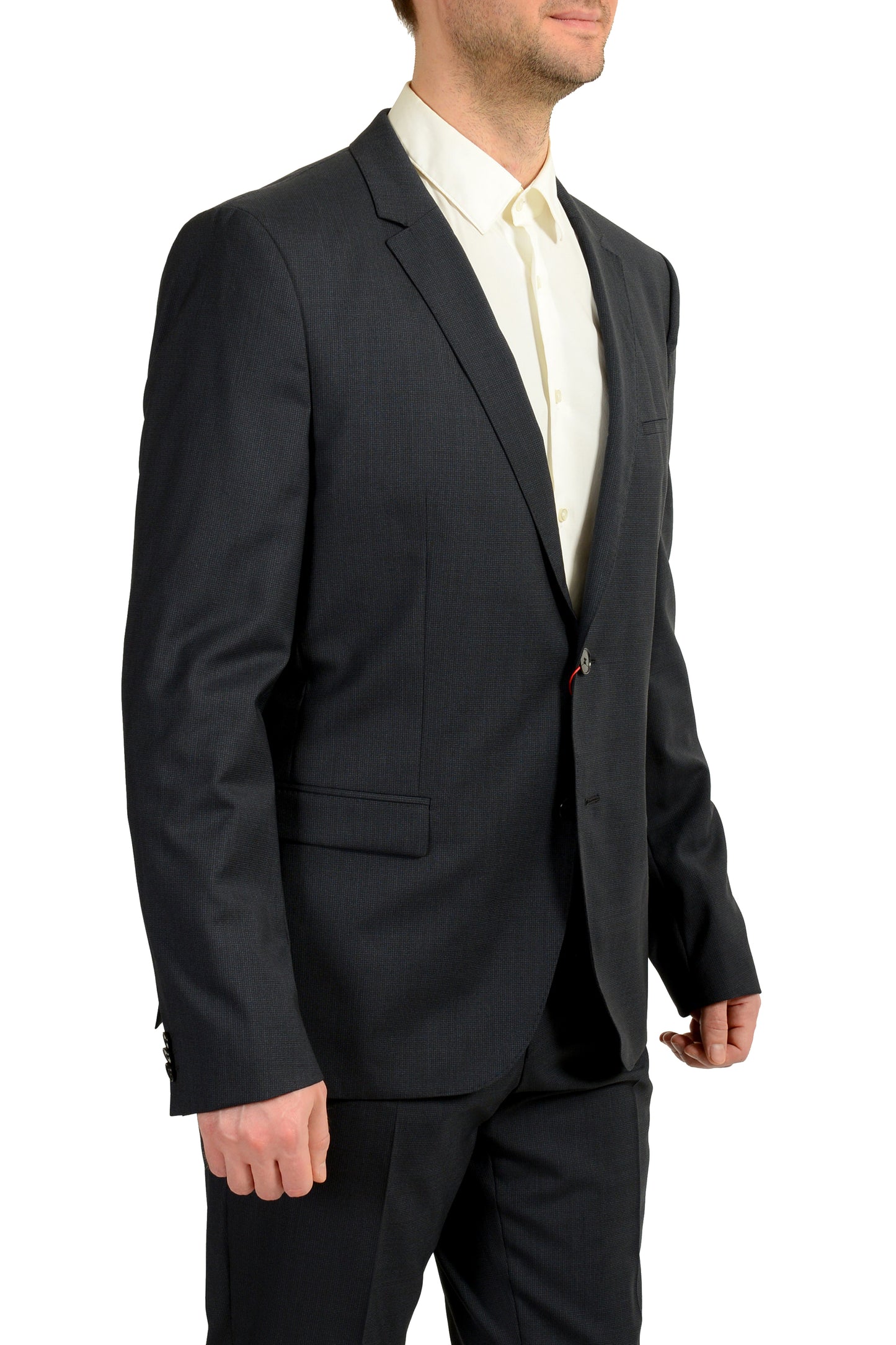 Hugo Boss Men's "Arti/Hesten182" Extra Slim Soft Constructed Suit US 46L IT 56L