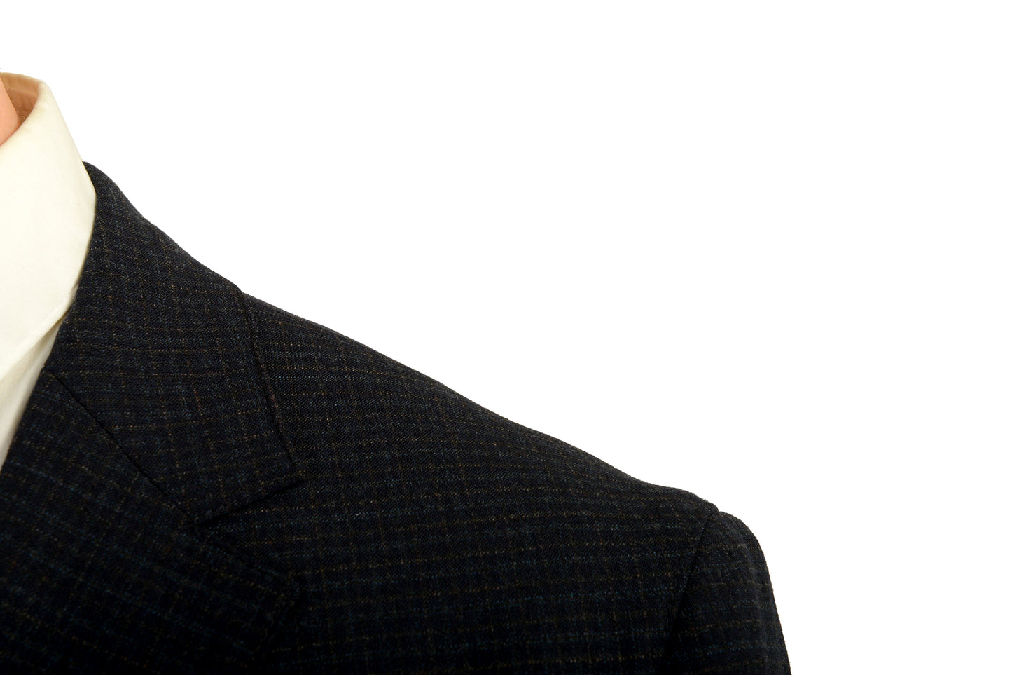 Hugo Boss Men's "Nolin2/Brider" Slim Fit Wool Plaid Suit US 46R IT 56R