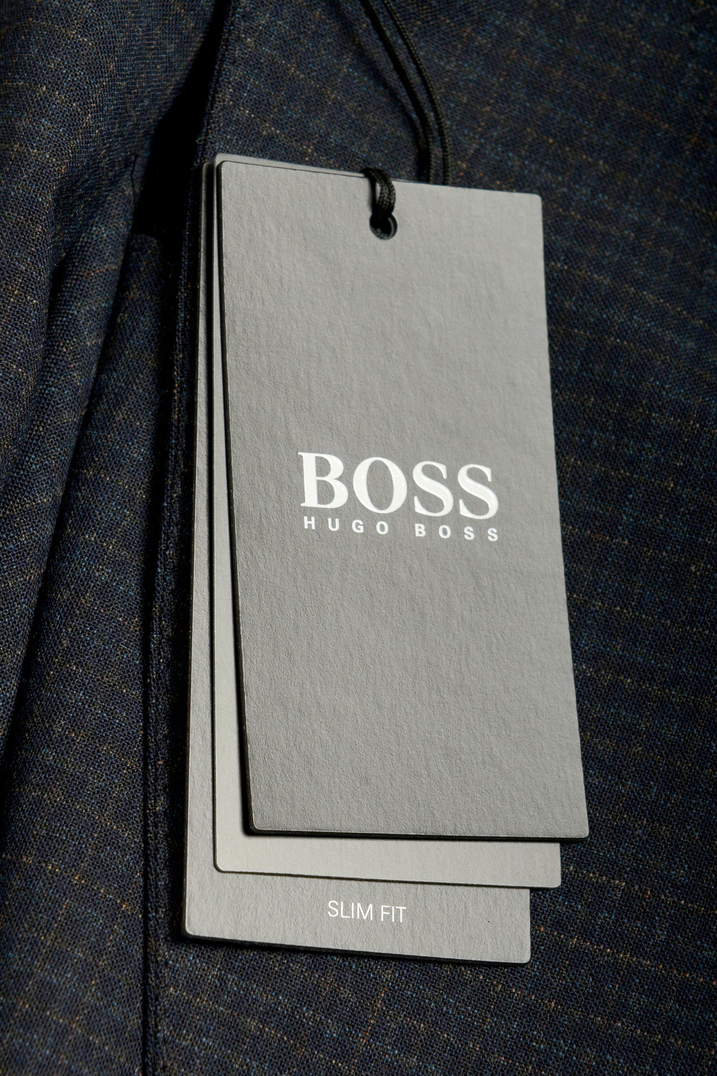 Hugo Boss Men's "Nolin2/Brider" Slim Fit Wool Plaid Suit US 46R IT 56R