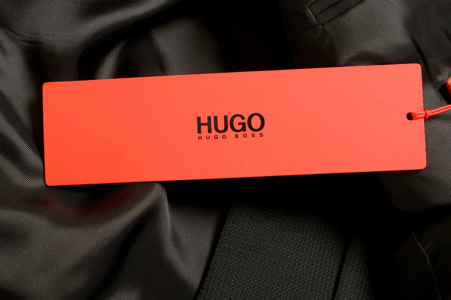 Hugo Boss Men's "C-Jefferd/C-Stedson" Regular Fit Black Wool Suit US 40S IT 50S
