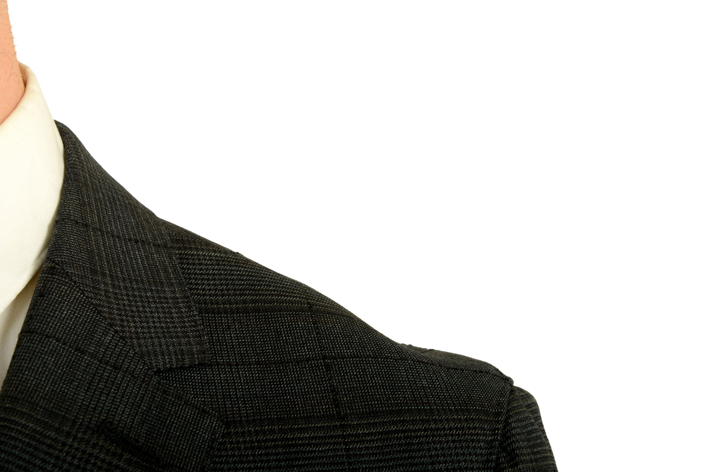 Hugo Boss Men's "Novan6/Ben2" Slim Fit Plaid 100% Wool Suit US 42L IT 52L