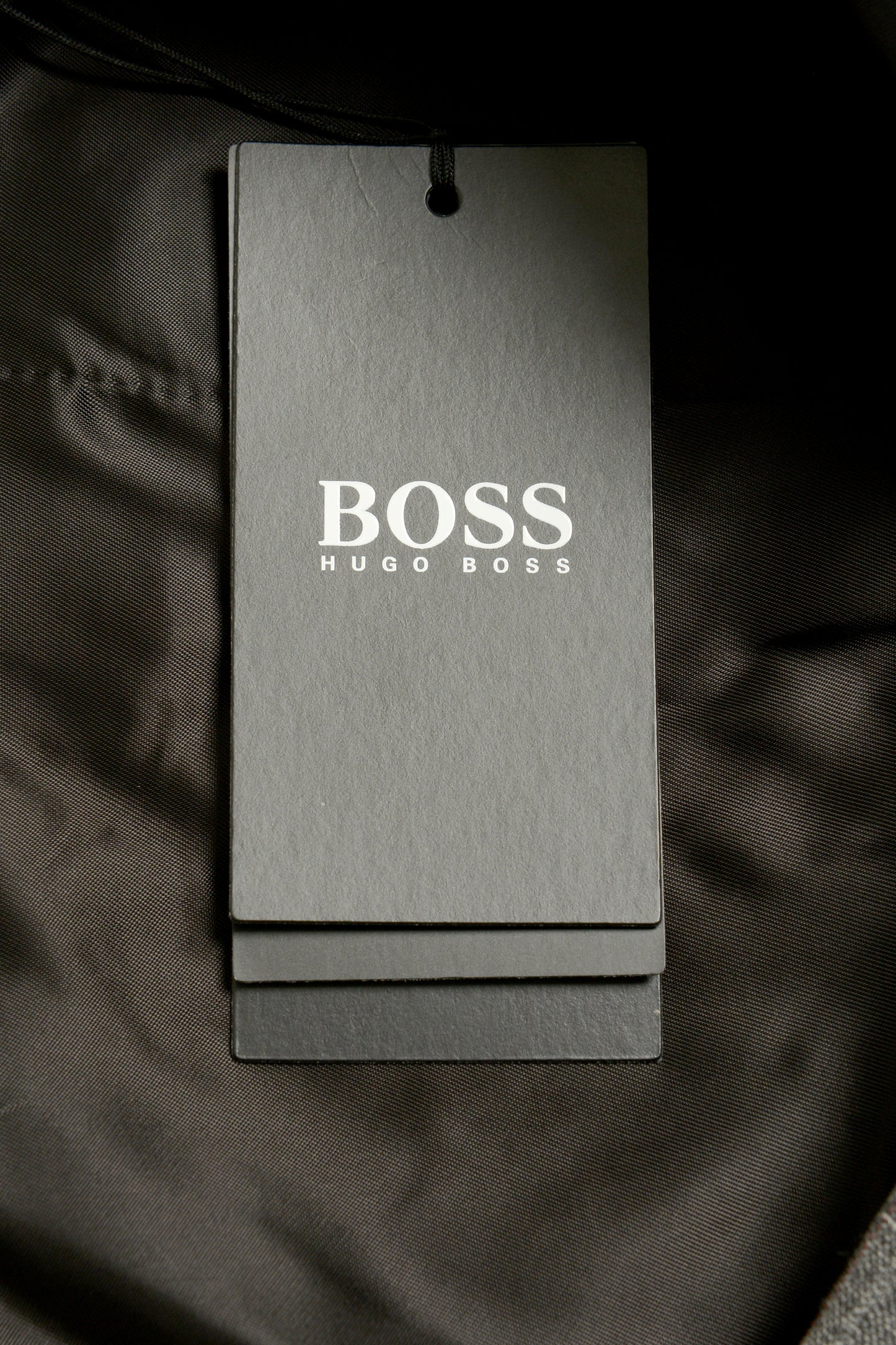 Hugo Boss Men's "Novan6/Ben2" Slim Fit 100% Wool Plaid Gray Suit US 40R IT 50R