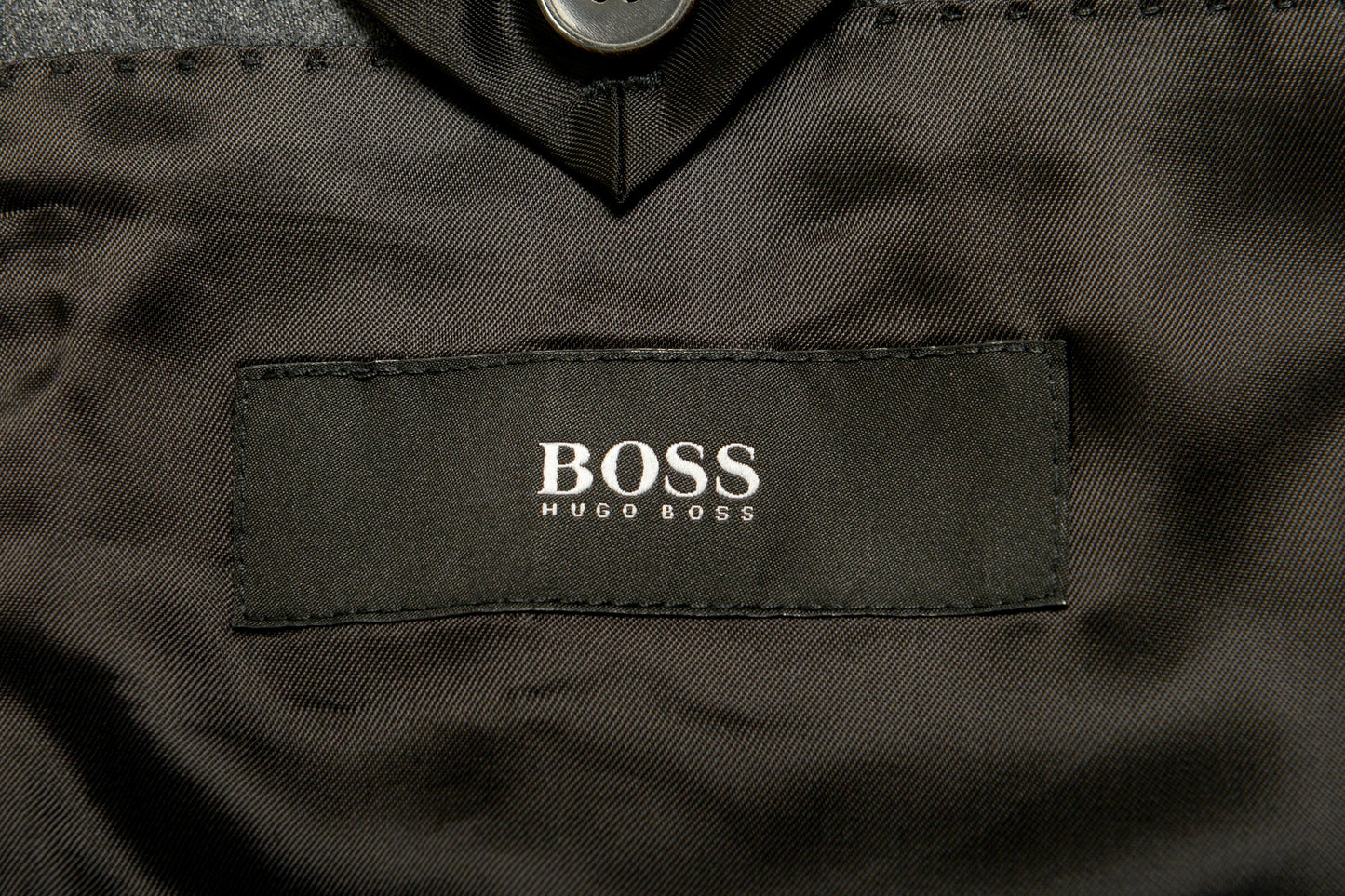 Hugo Boss Men's "Henry1/Glow2" Slim Fit 100% Wool Gray Tuxedo Suit US 40R IT 50R