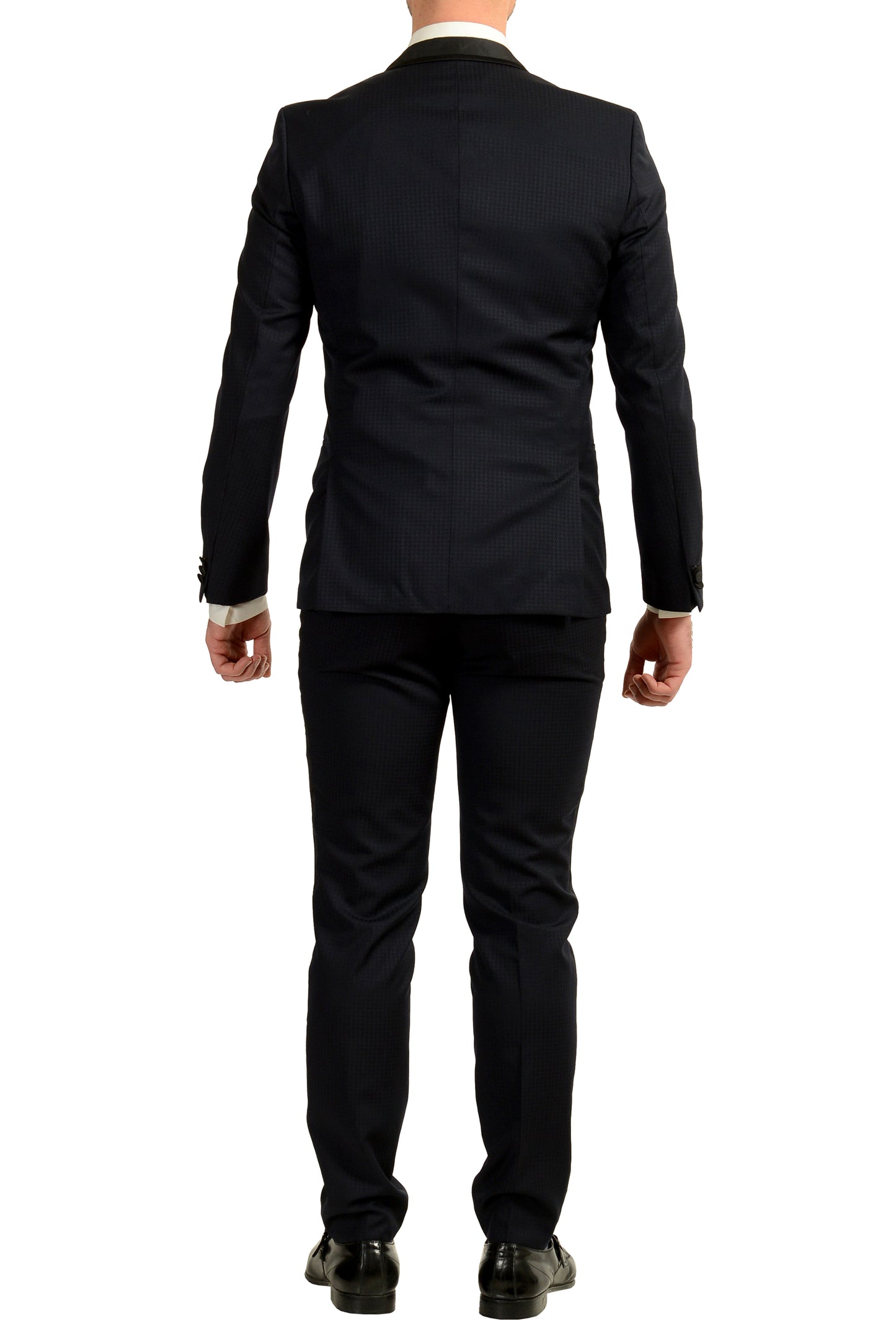 Hugo Boss Men's Arti/Hesten201W1 Extra Slim 100% Wool Tuxedo Suit US 38R IT 48R
