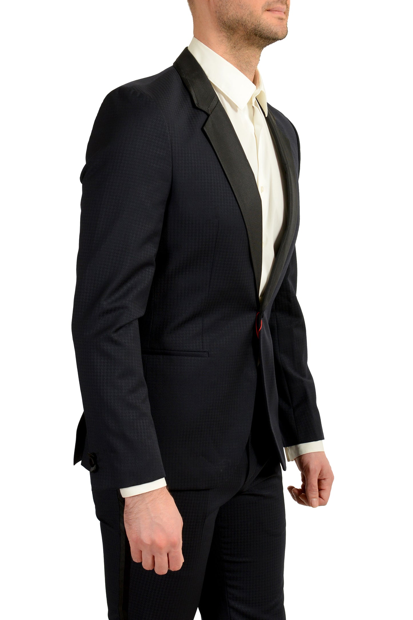 Hugo Boss Men's Arti/Hesten201W1 Extra Slim 100% Wool Tuxedo Suit US 38R IT 48R